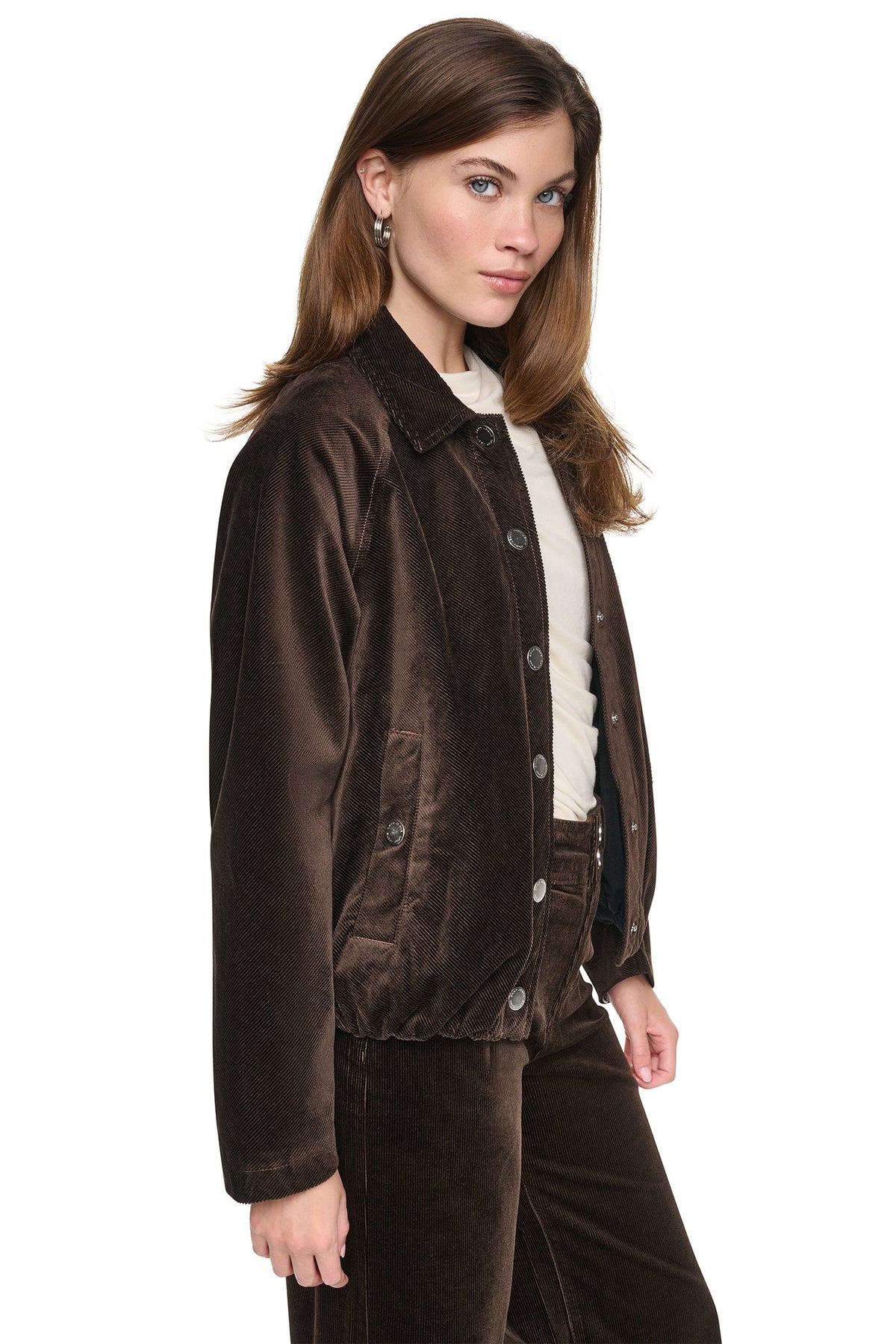 RAGLAN SLEEVE BUBBLE JACKET