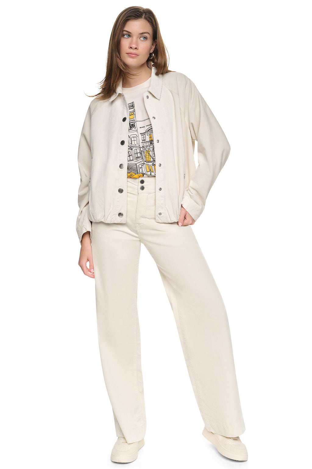 RAGLAN SLEEVE BUBBLE JACKET