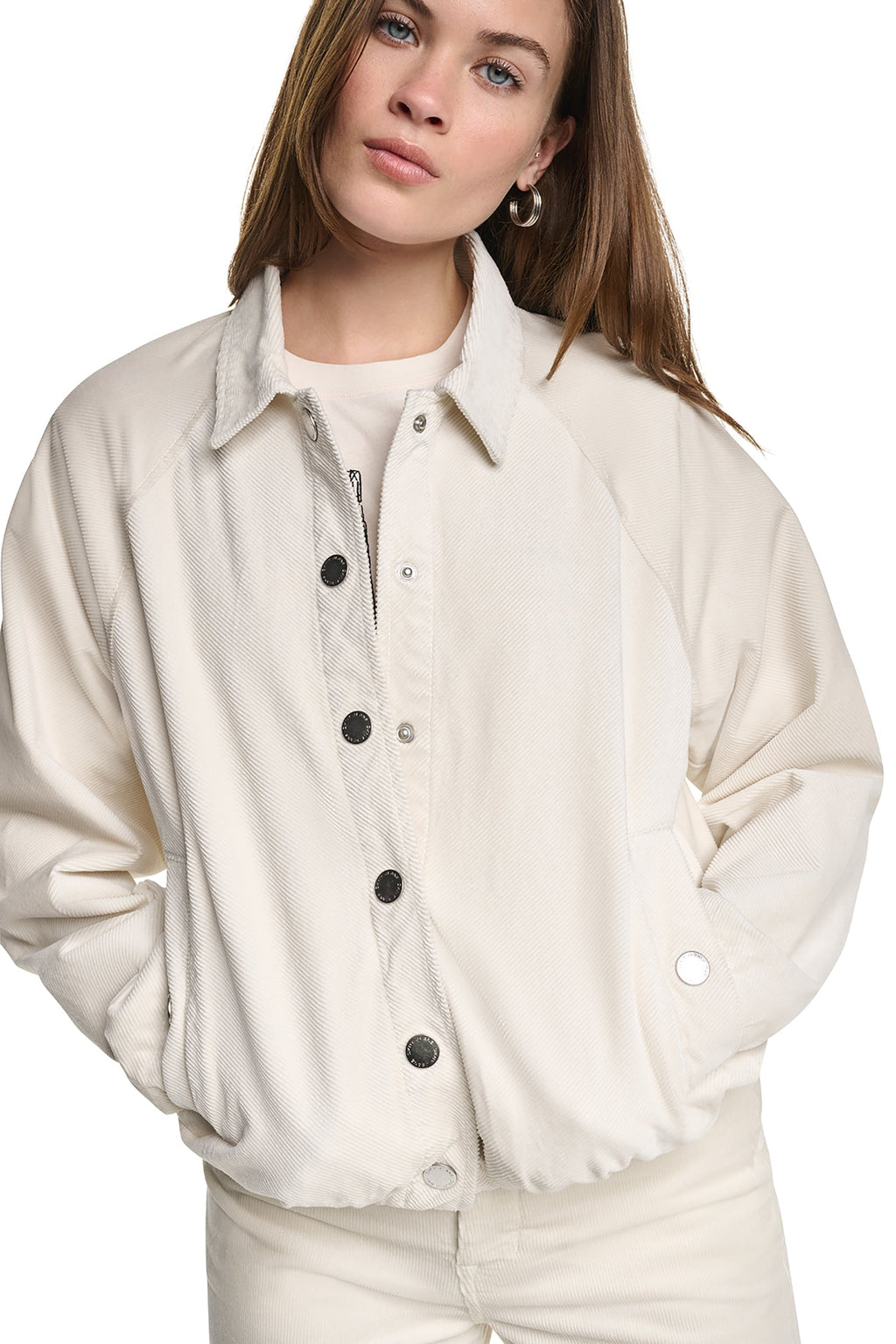 RAGLAN SLEEVE BUBBLE JACKET