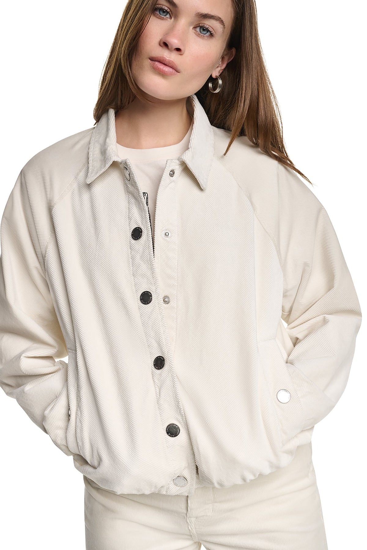 RAGLAN SLEEVE BUBBLE JACKET