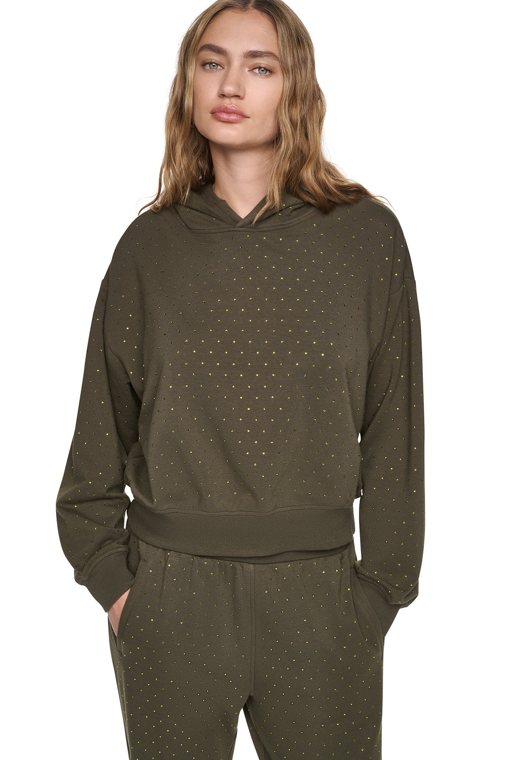 RHINESTONE HOODIE