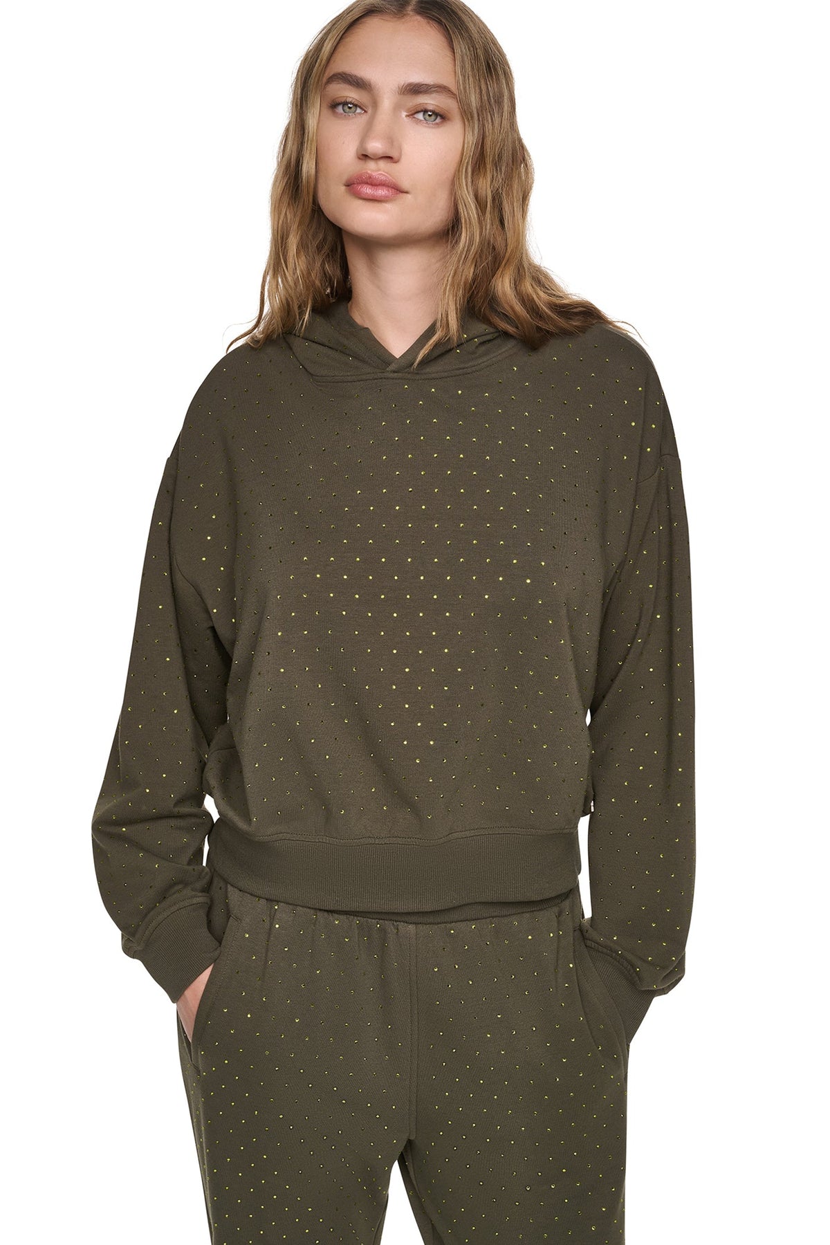 RHINESTONE HOODIE