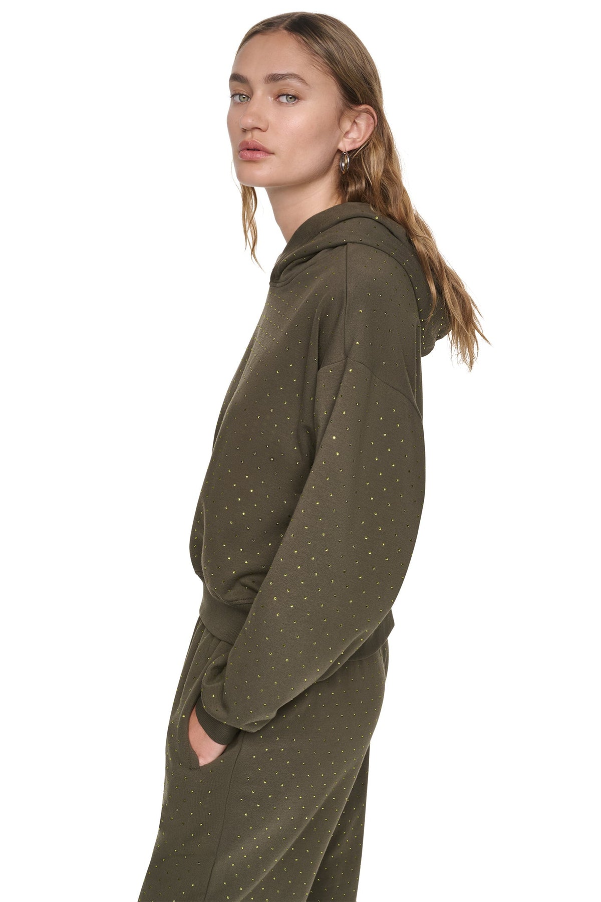 RHINESTONE HOODIE