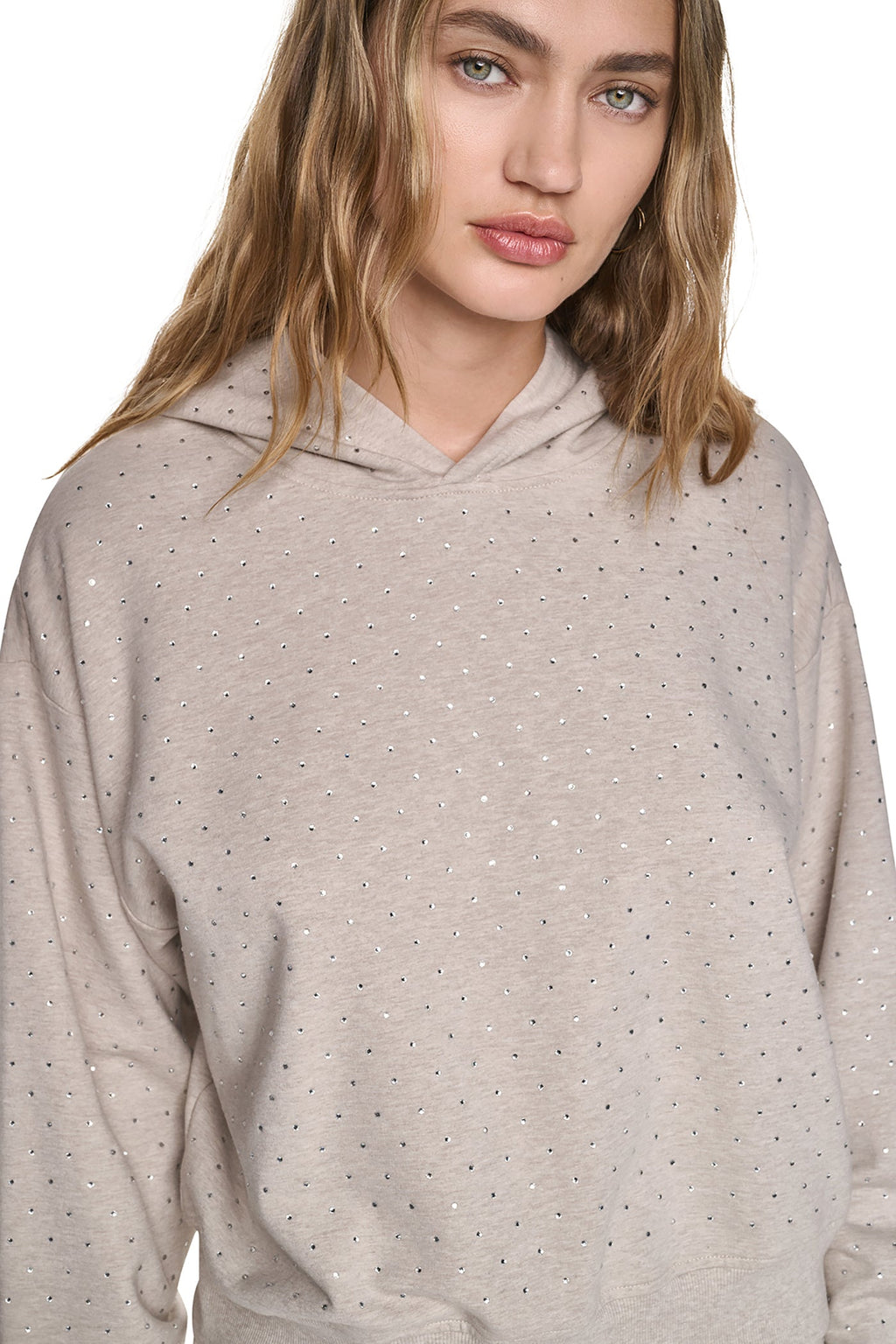 RHINESTONE HOODIE