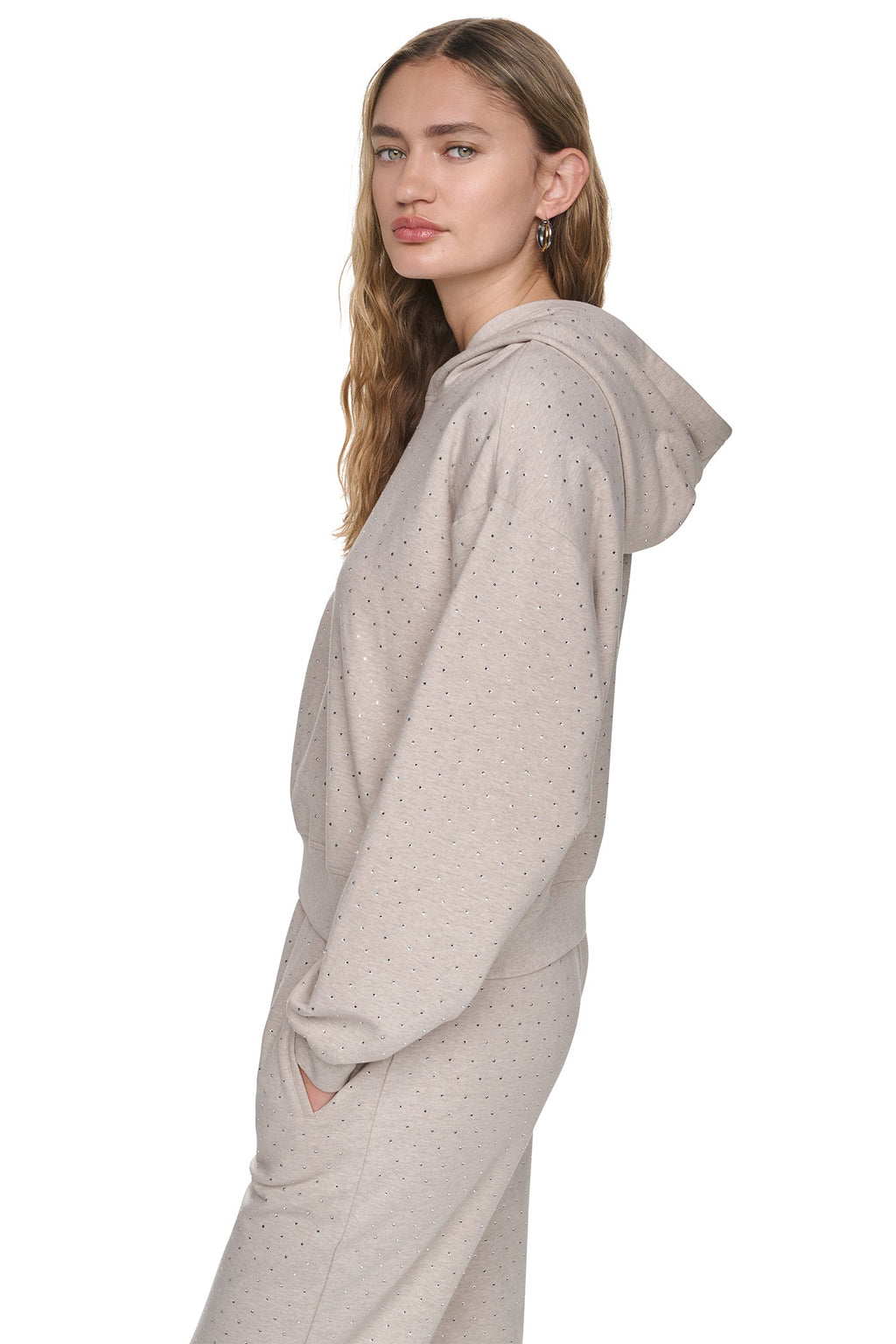 RHINESTONE HOODIE
