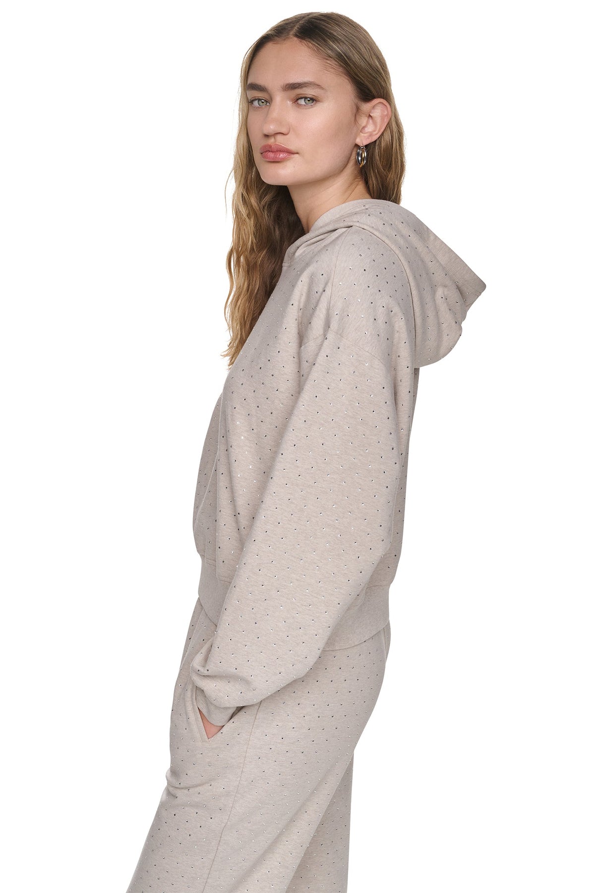 RHINESTONE HOODIE