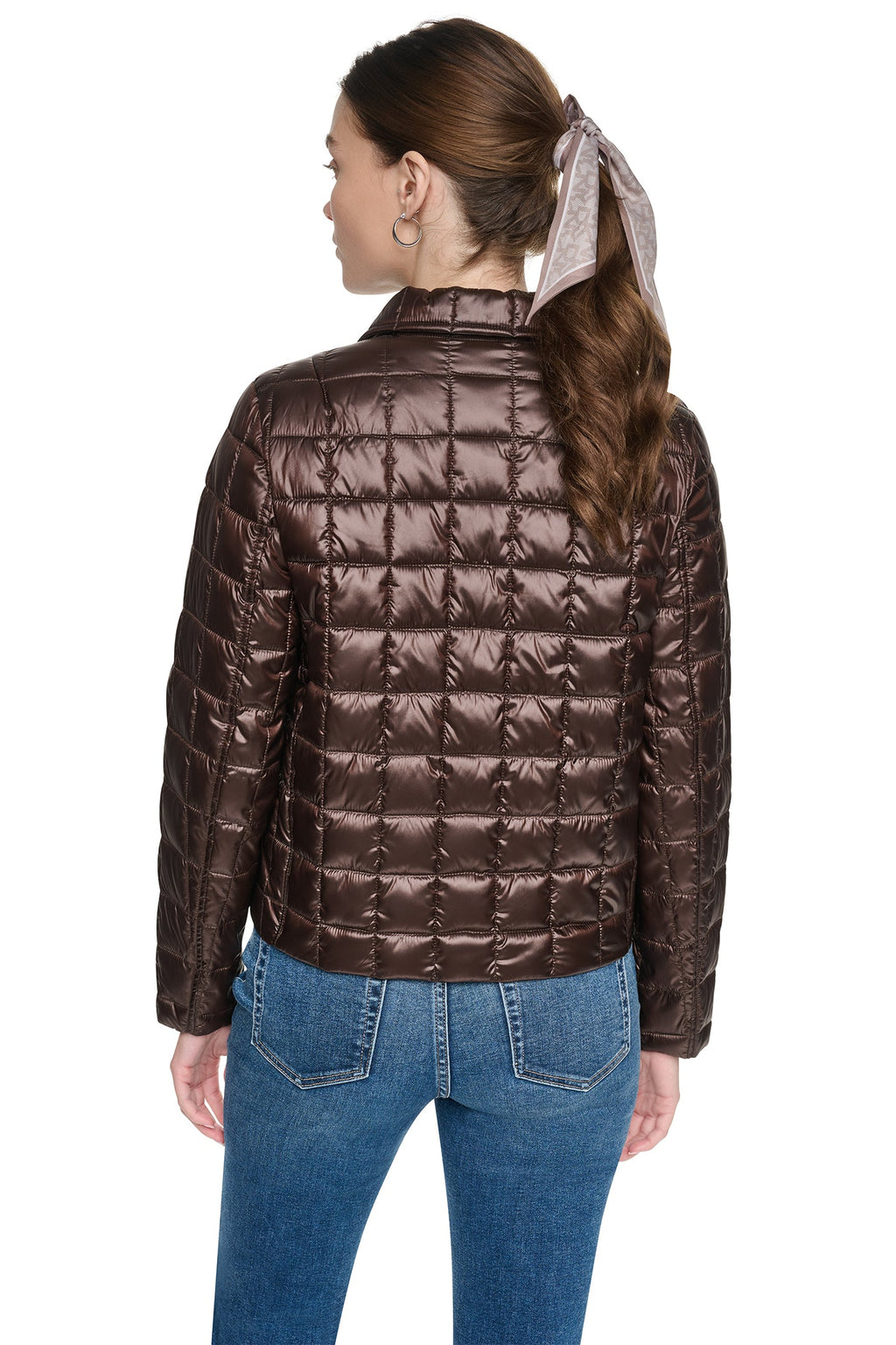 BOX QUILT PUFFER JACKET