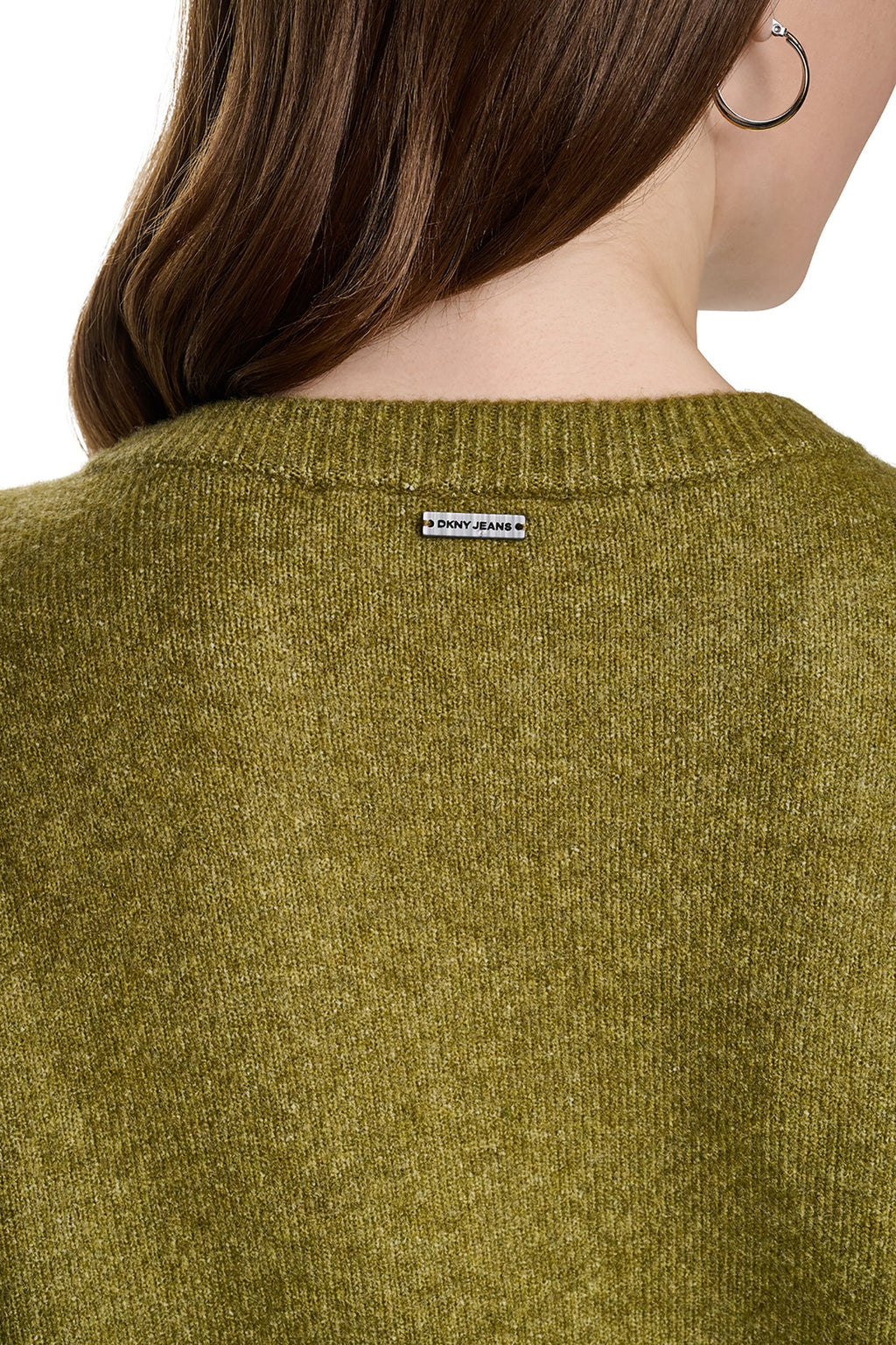 ASYMMETRIC BUTTON HEM CARDIGAN