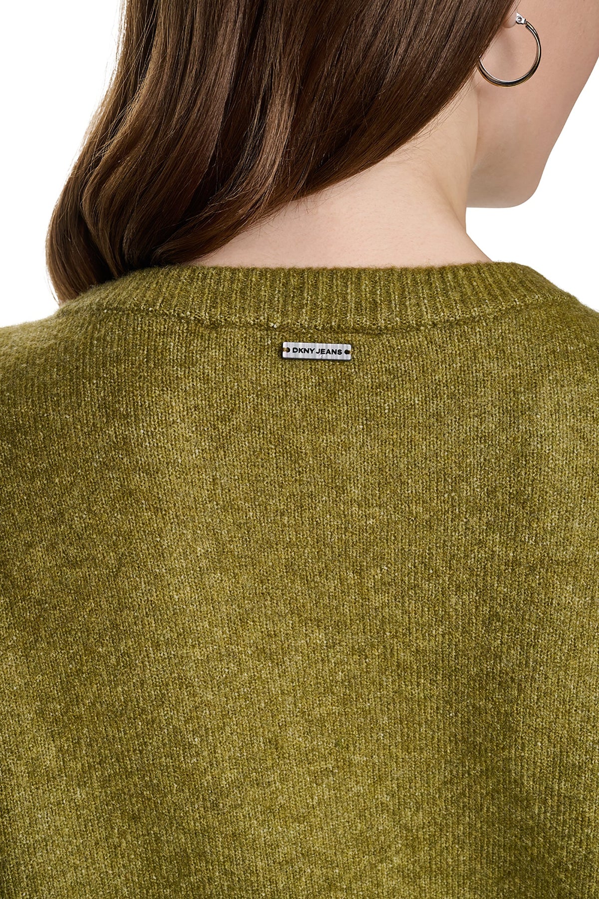 ASYMMETRIC BUTTON HEM CARDIGAN