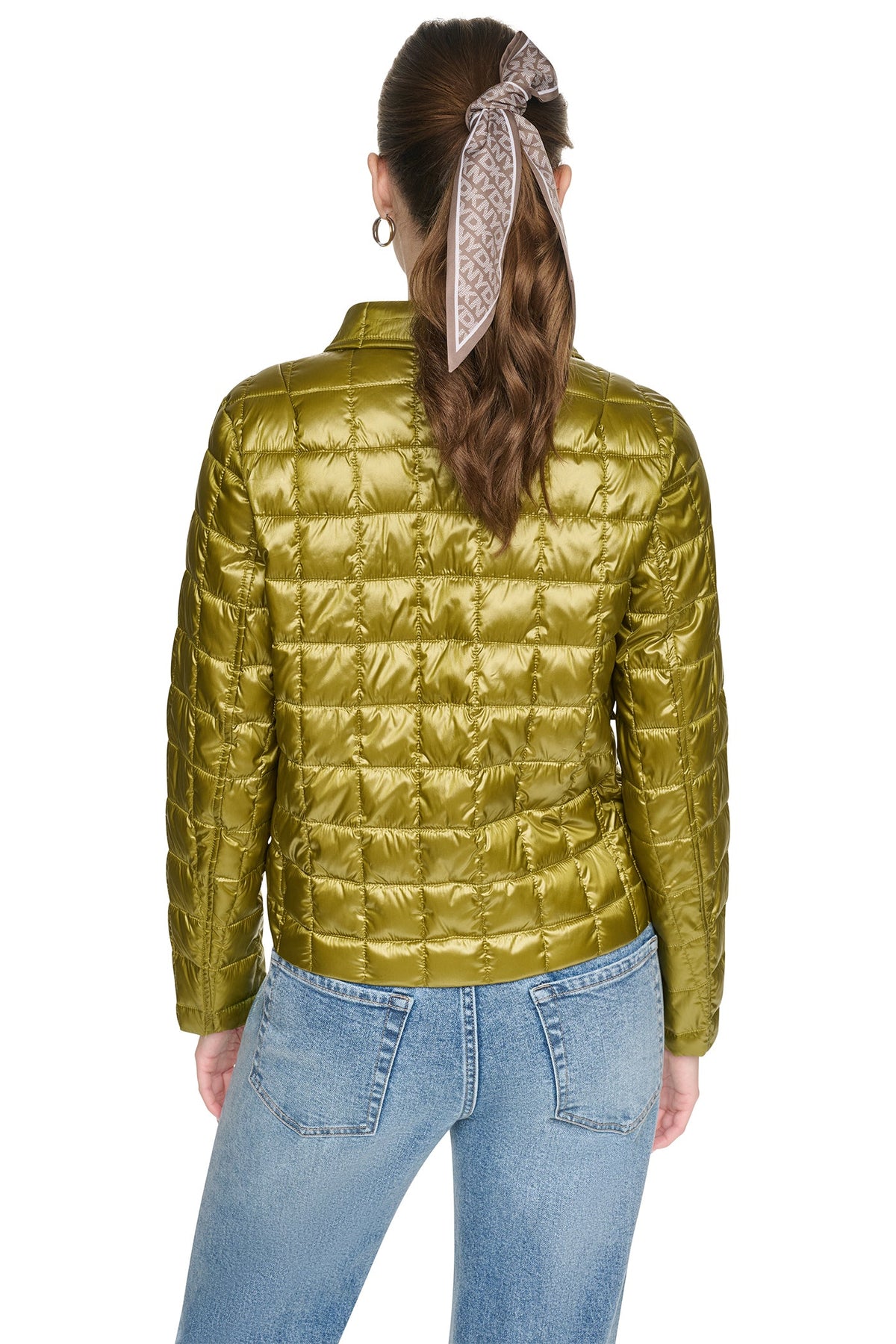 BOX QUILT PUFFER JACKET