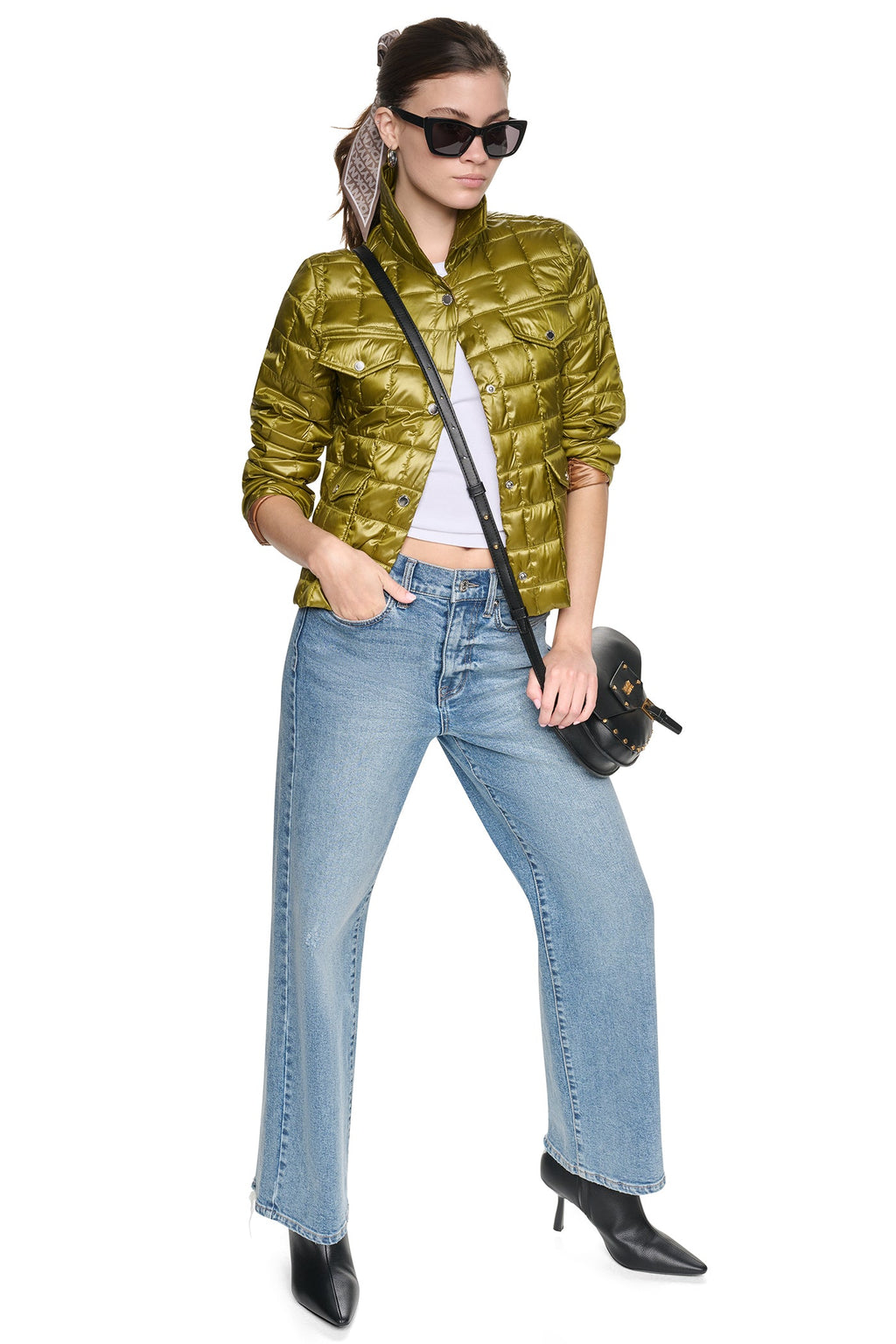 BOX QUILT PUFFER JACKET