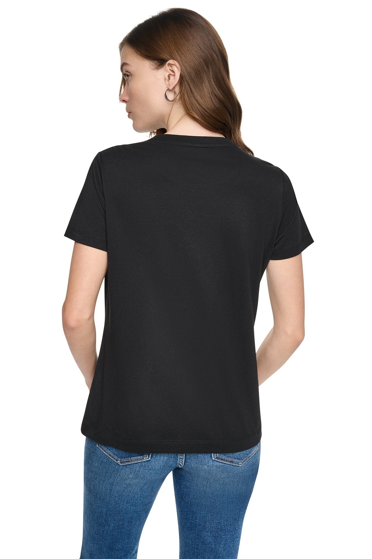 SEQUIN LOGO TEE