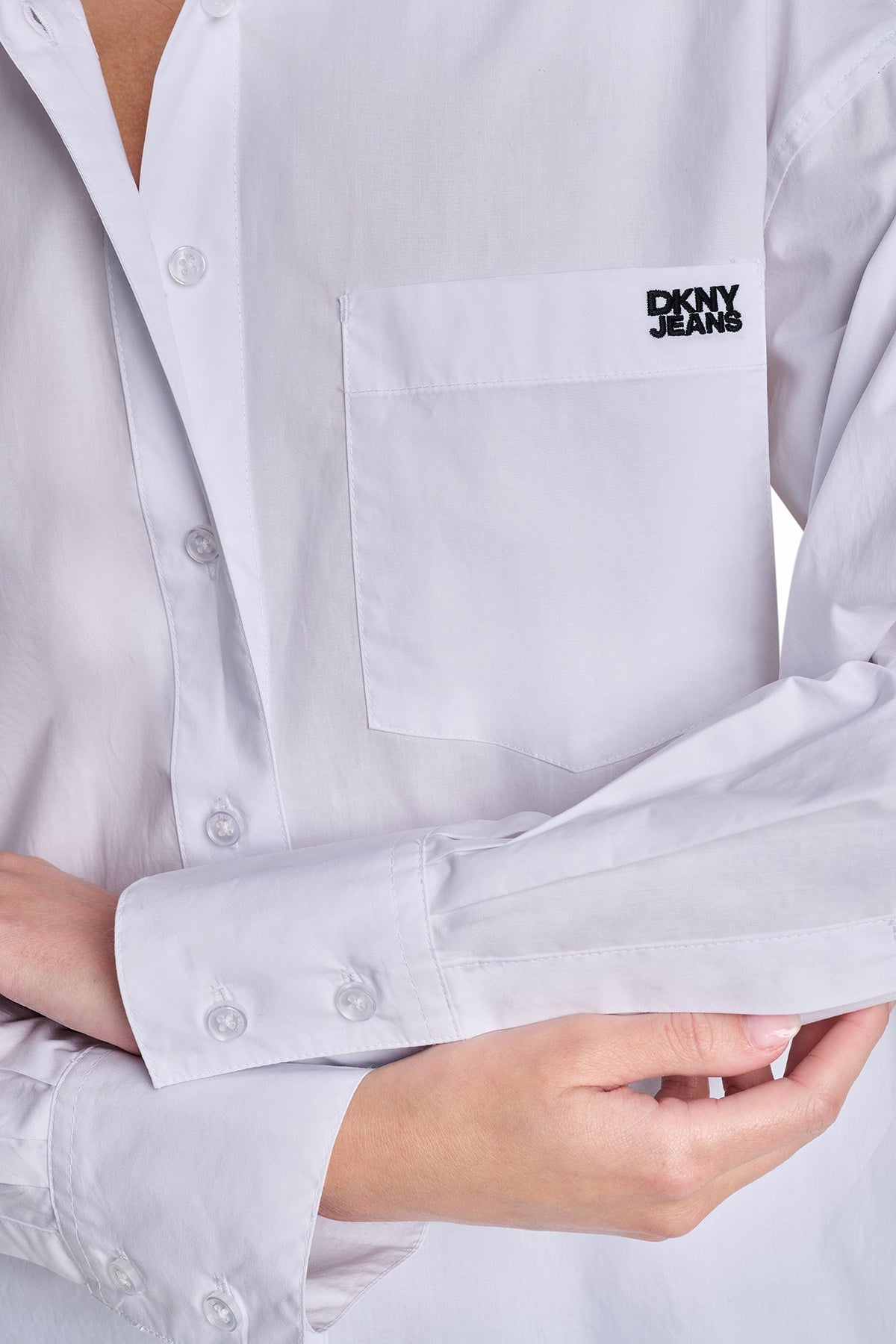 GRAFFITI LOGO POPLIN SHIRT