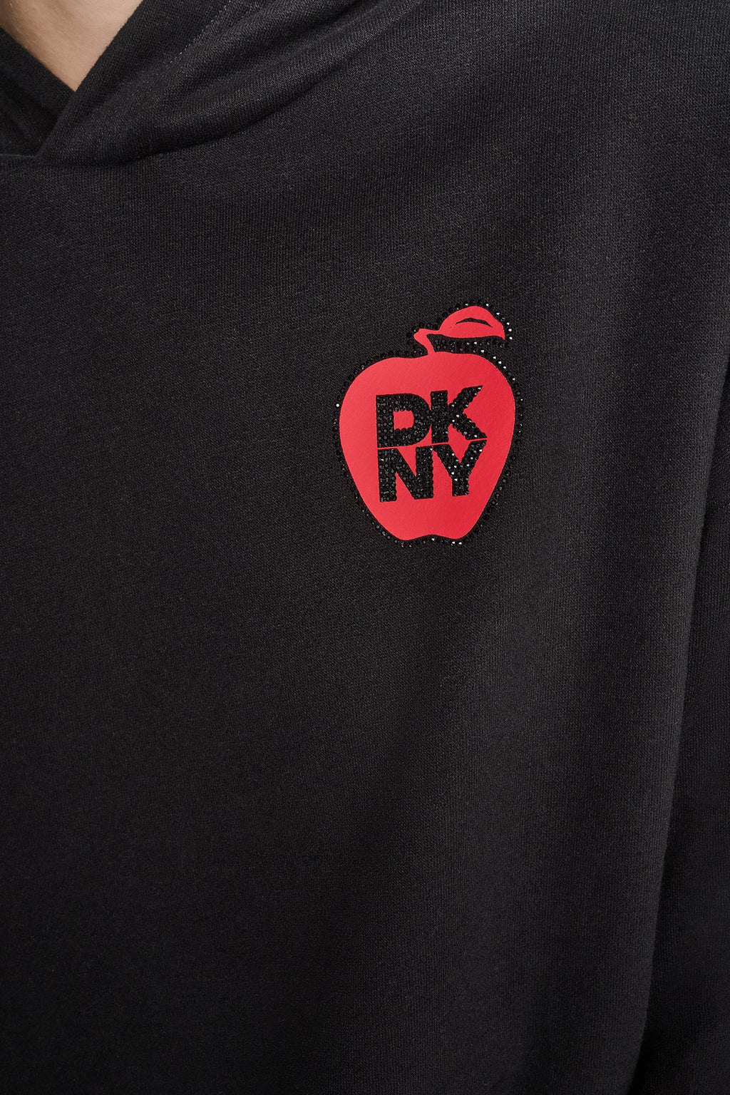 OVERSIZED BIG APPLE LOGO HOODIE