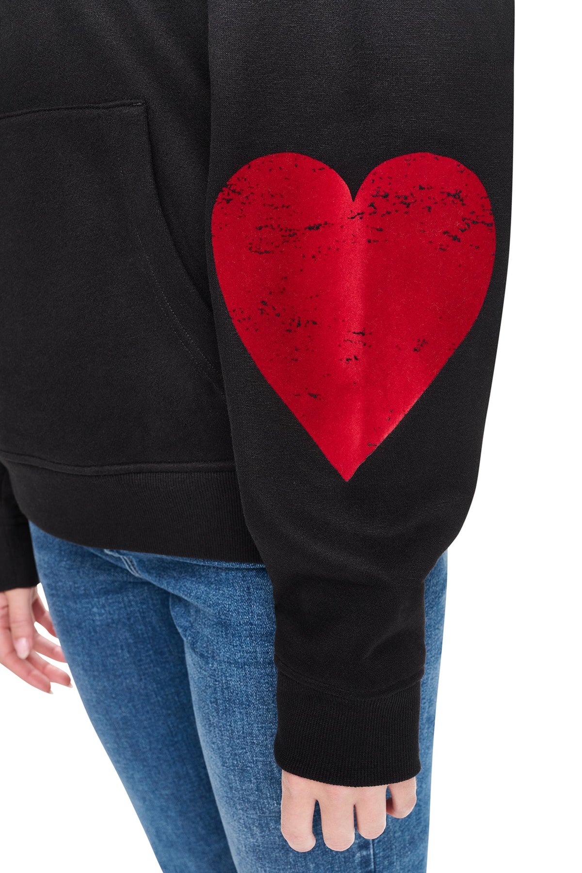 OVERSIZED BIG APPLE LOGO HOODIE