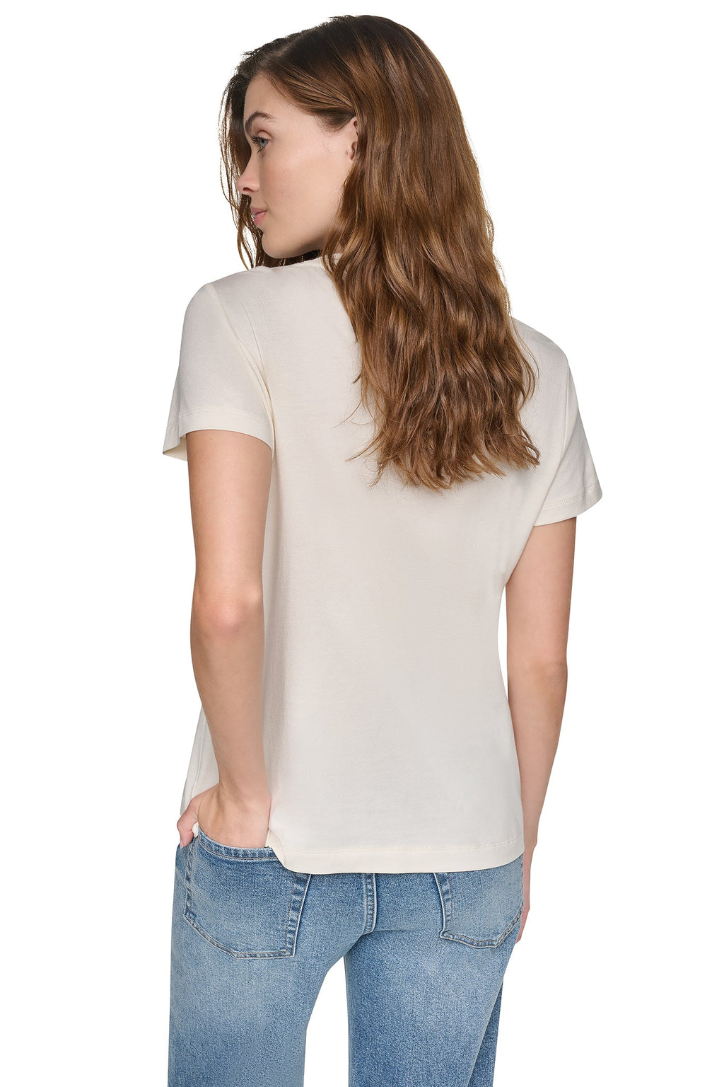 SEQUIN LOGO TEE
