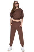 HIGH-RISE RHINESTONE JOGGER PANT