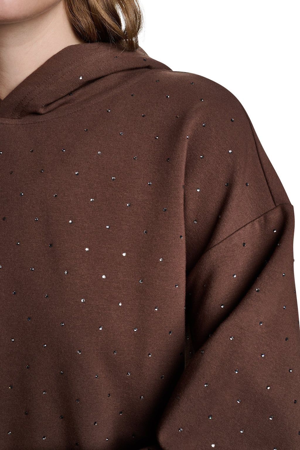 RHINESTONE HOODIE