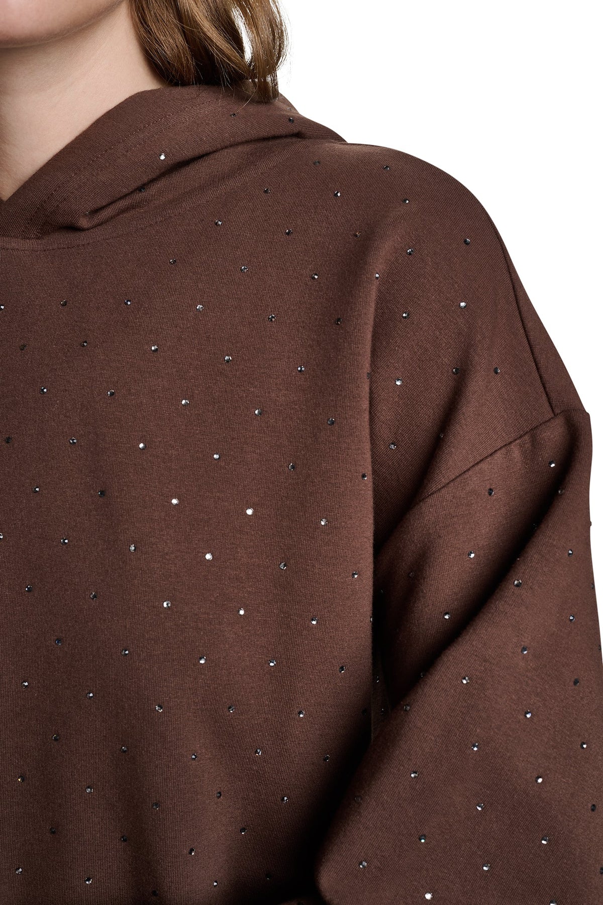 RHINESTONE HOODIE