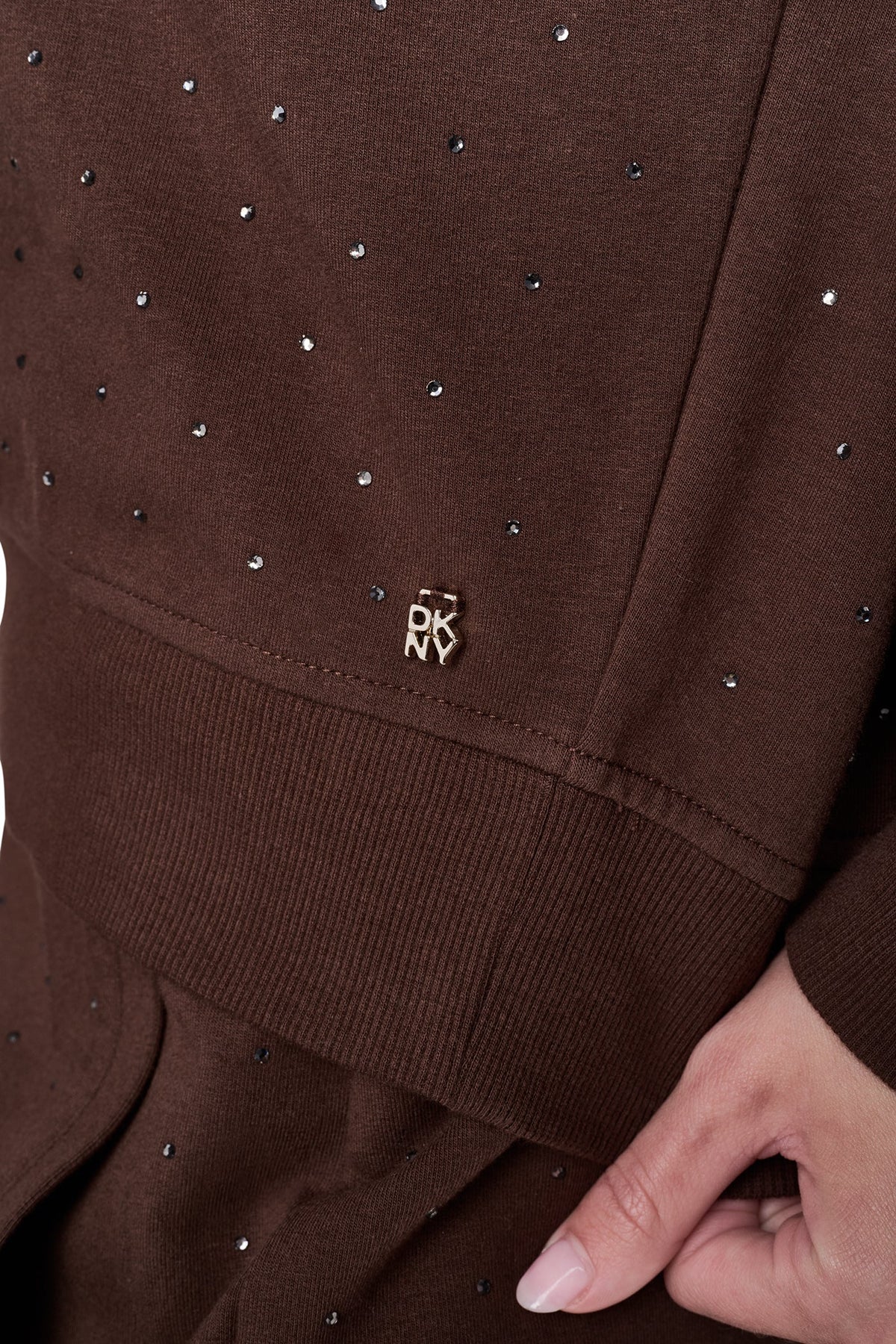 RHINESTONE HOODIE