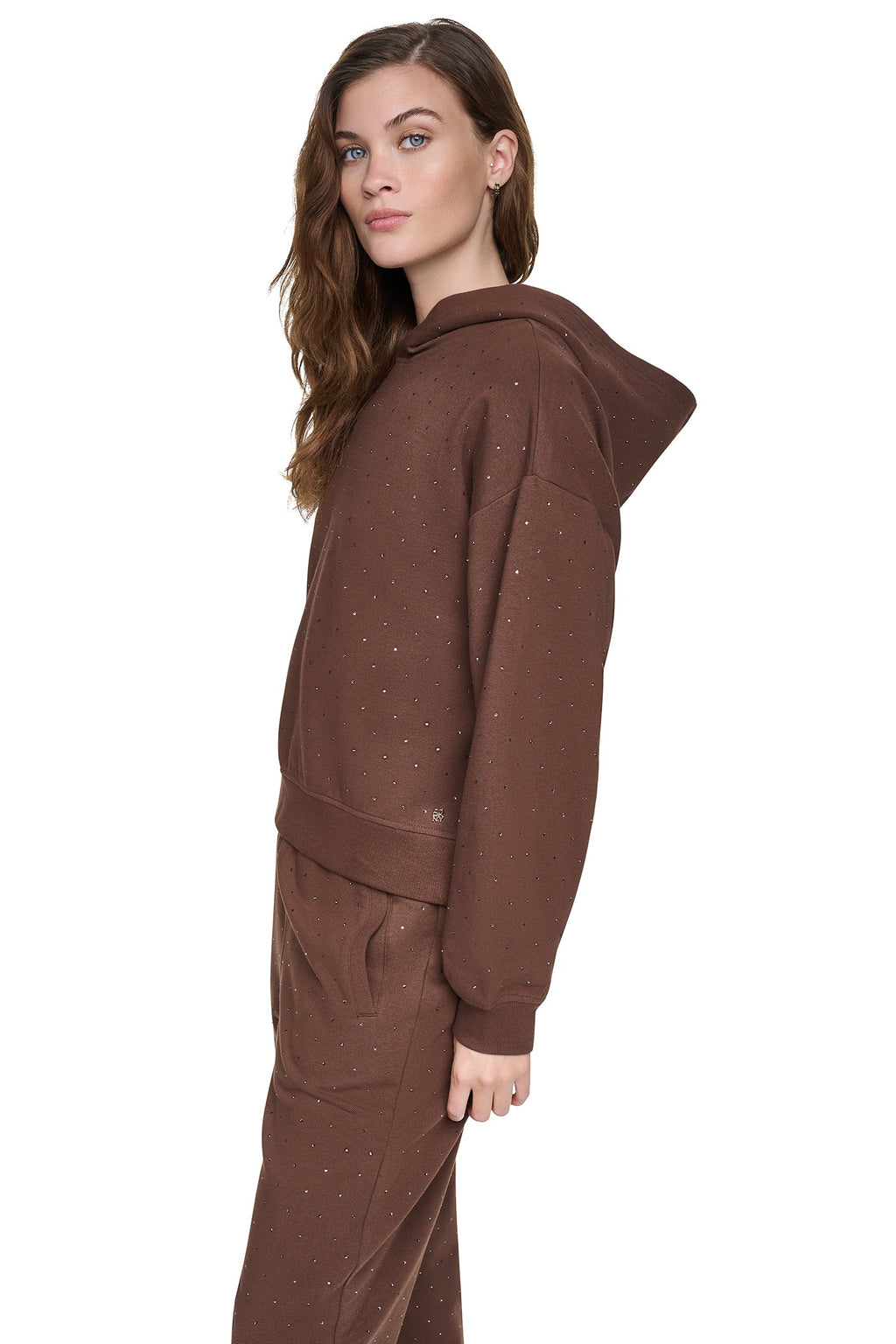 RHINESTONE HOODIE