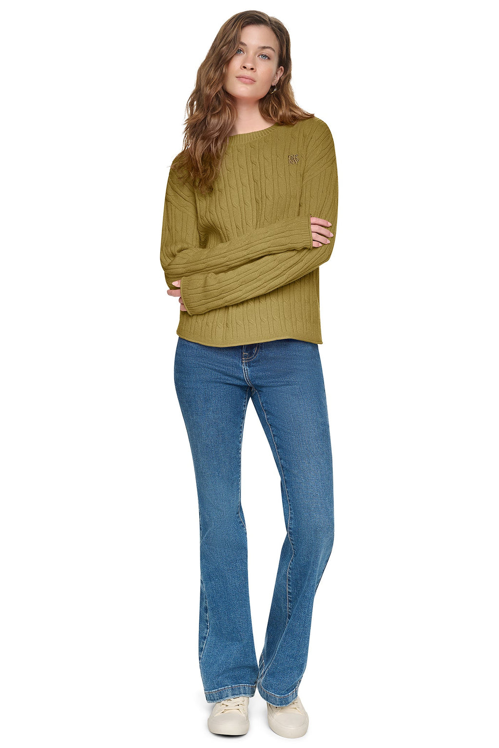 CABLE KNIT SWEATER