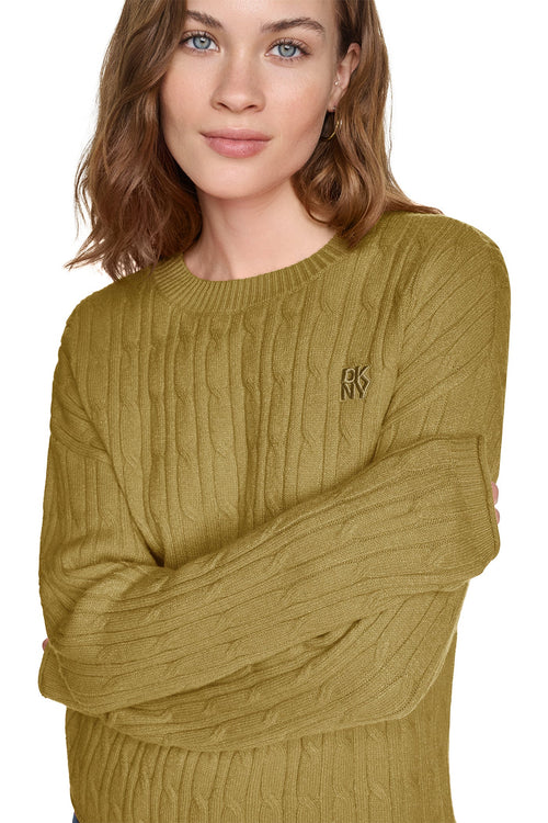 CABLE KNIT SWEATER