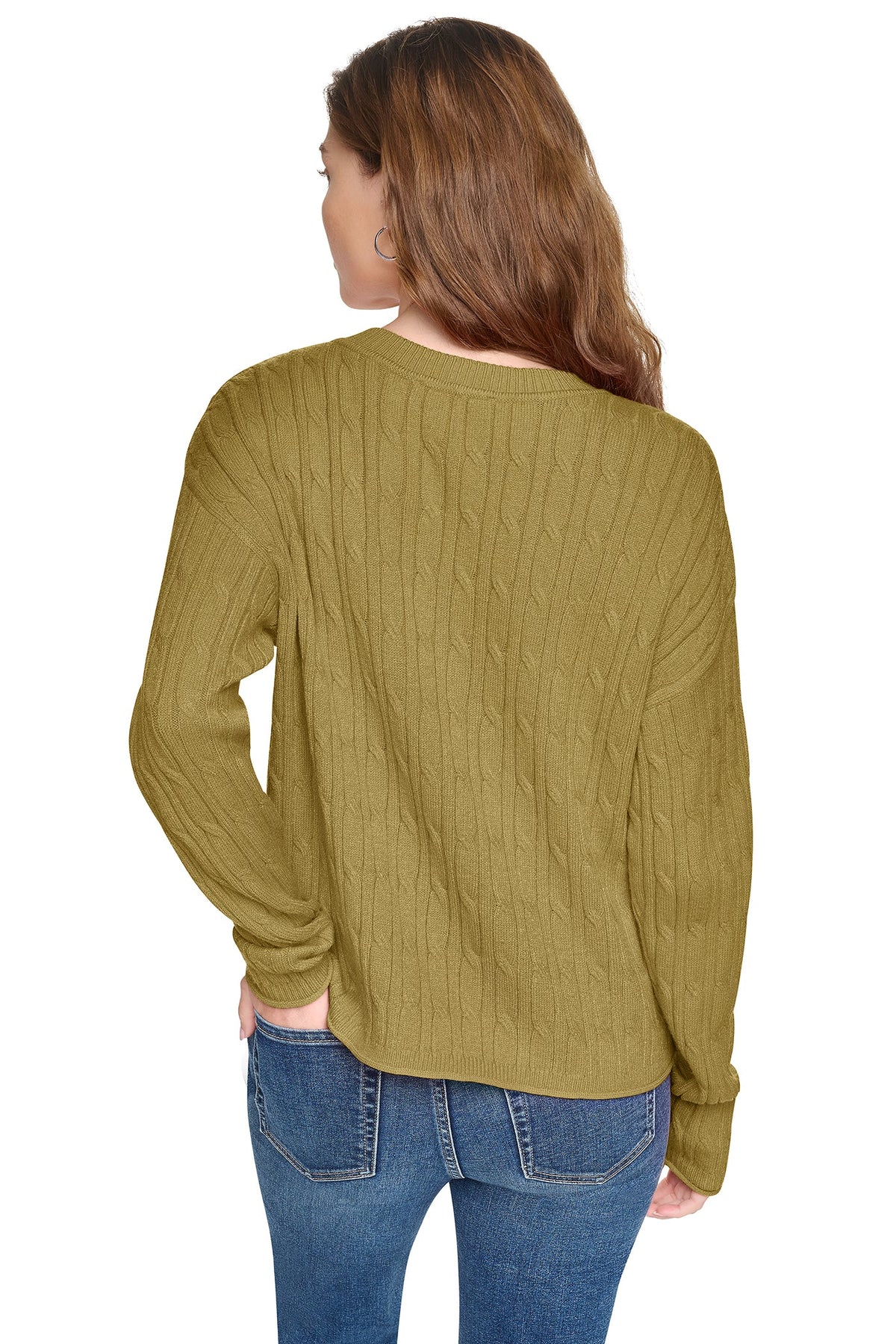 CABLE KNIT SWEATER