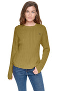 CABLE KNIT SWEATER