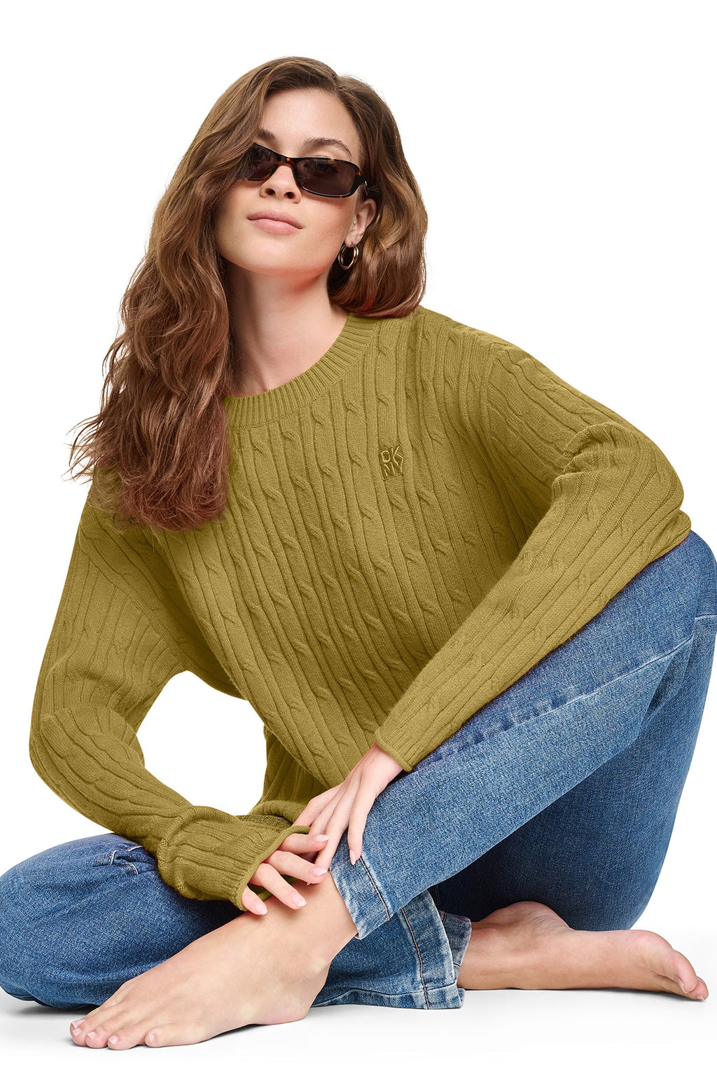 CABLE KNIT SWEATER