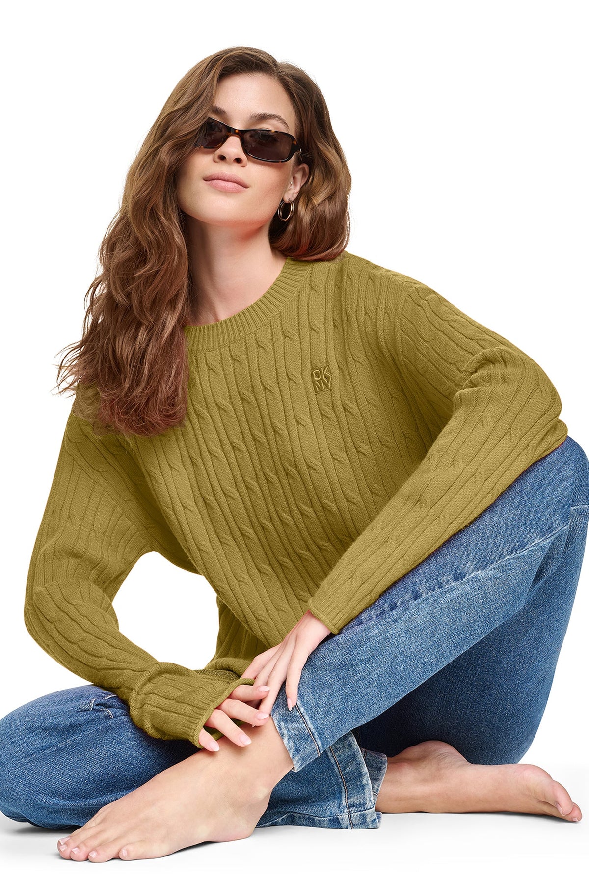 CABLE KNIT SWEATER