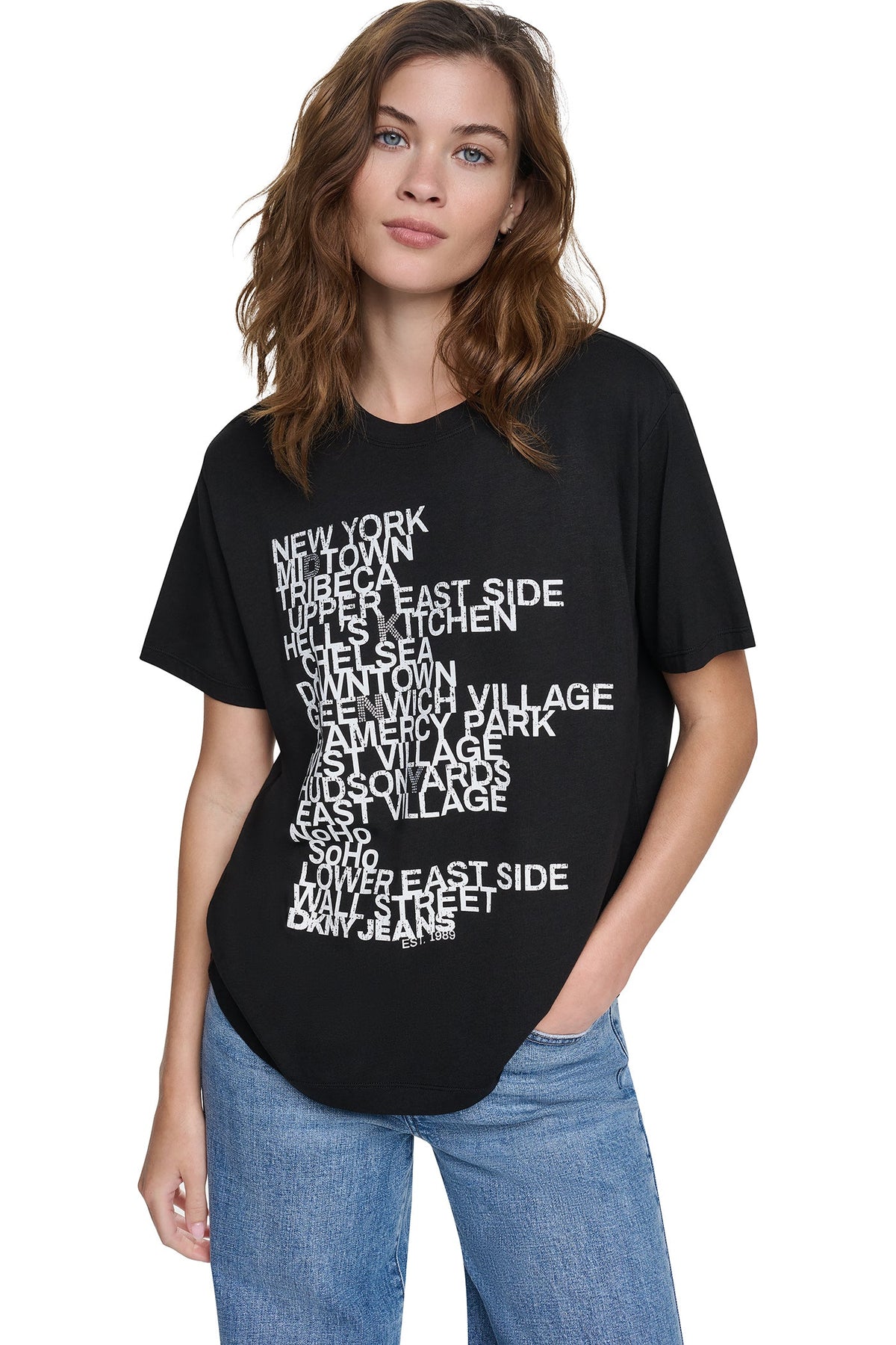 RHINESTONE NEIGHBORHOOD TEE