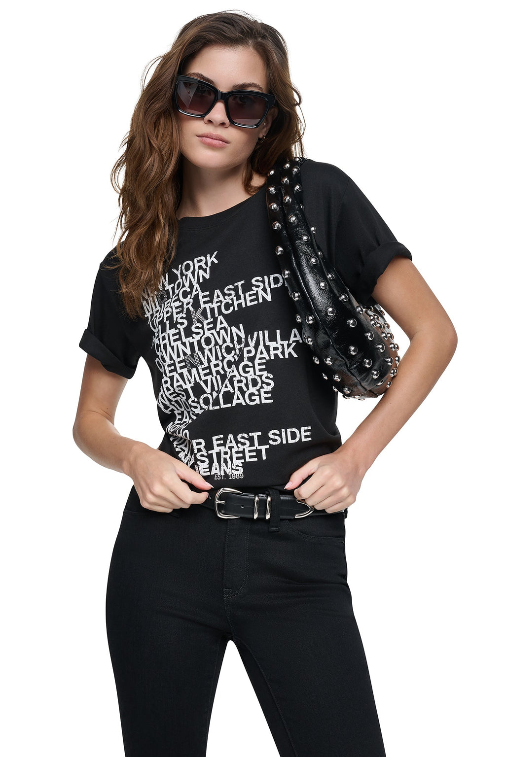 RHINESTONE NEIGHBORHOOD TEE