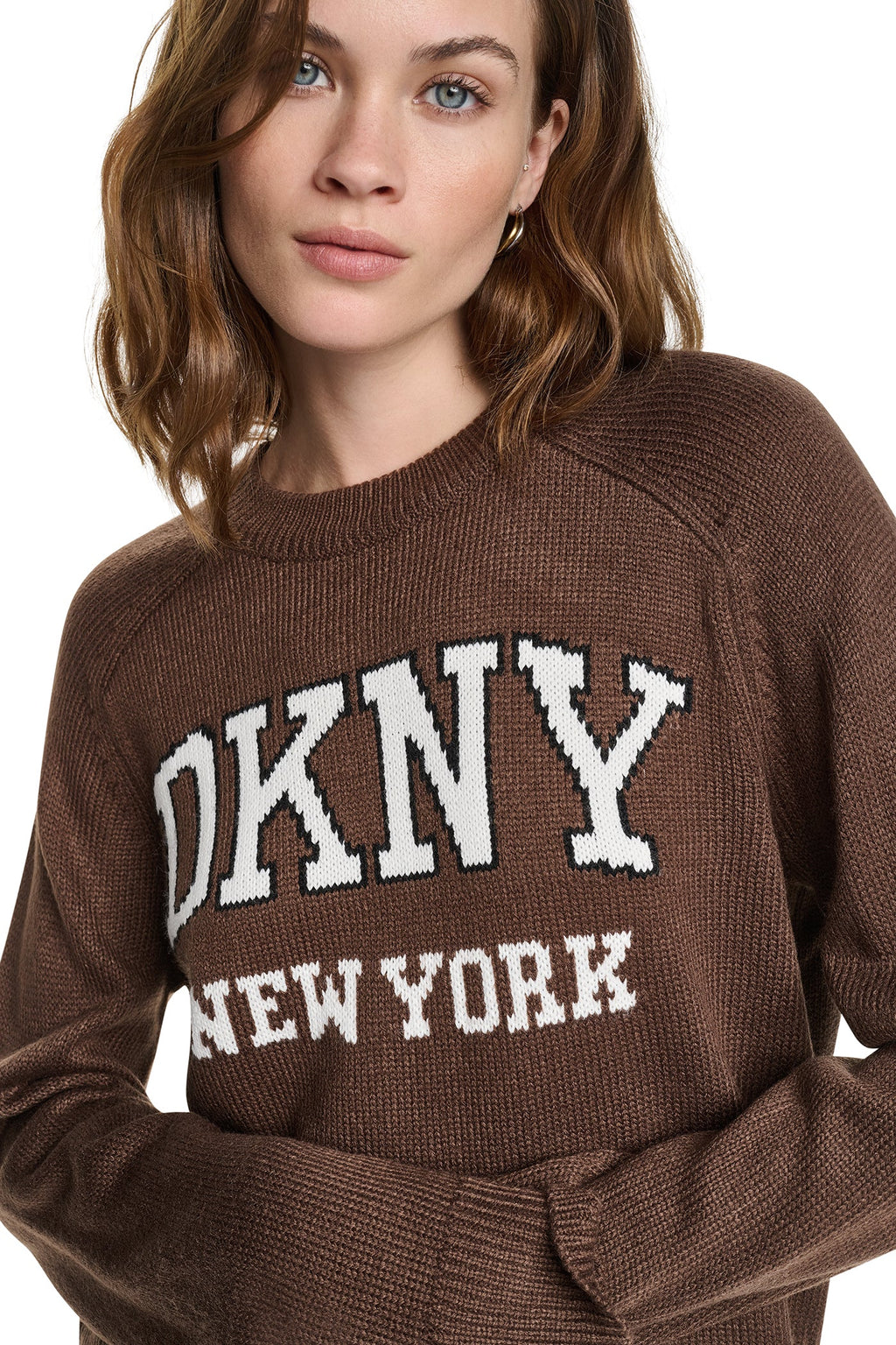 BELL SLEEVE RAGLAN LOGO SWEATER