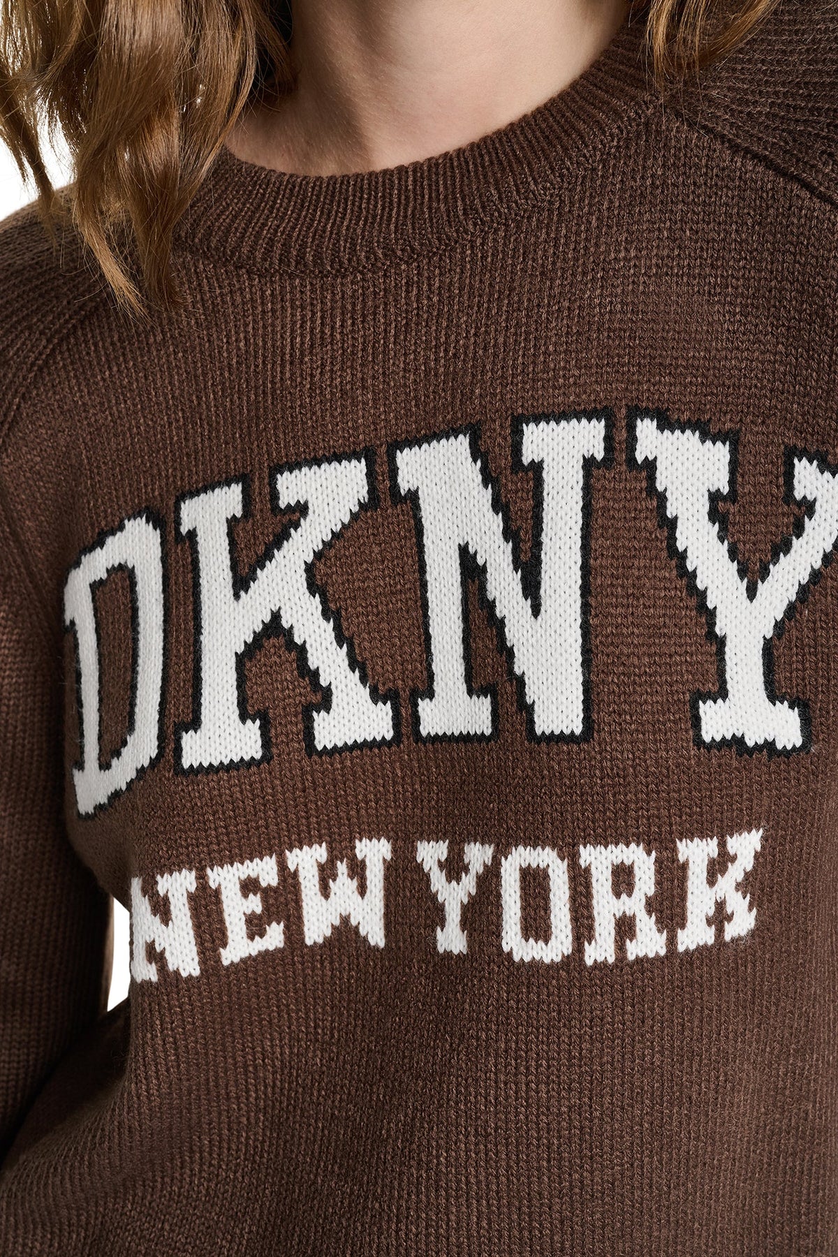 BELL SLEEVE RAGLAN LOGO SWEATER
