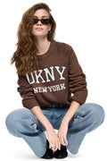 BELL SLEEVE RAGLAN LOGO SWEATER