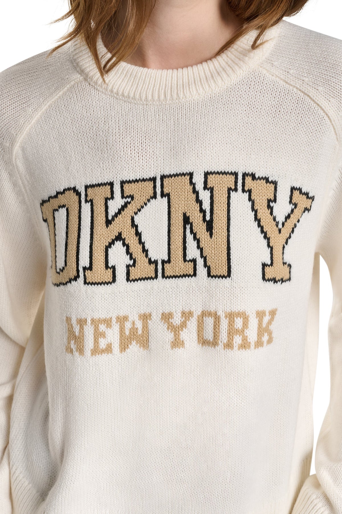 BELL SLEEVE RAGLAN LOGO SWEATER