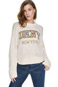BELL SLEEVE RAGLAN LOGO SWEATER