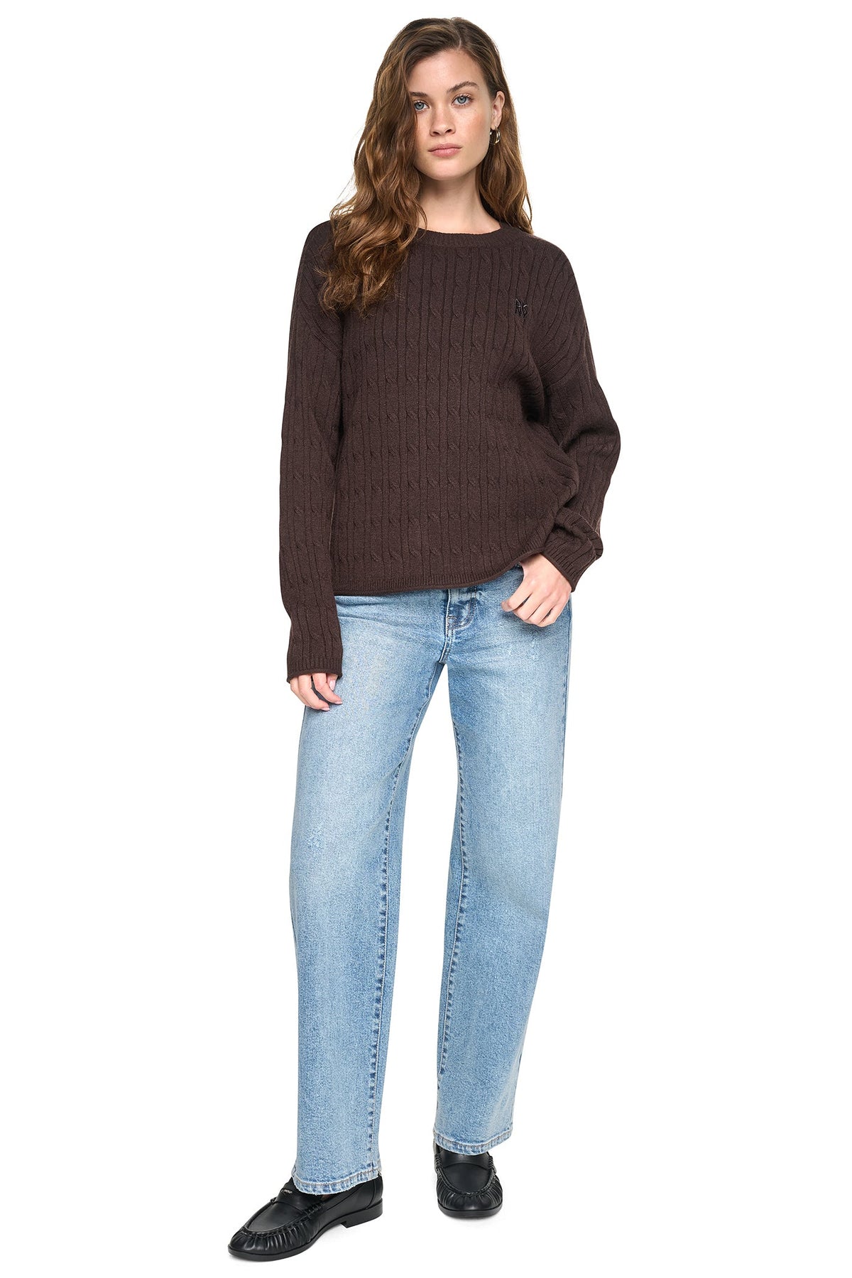 CABLE KNIT SWEATER