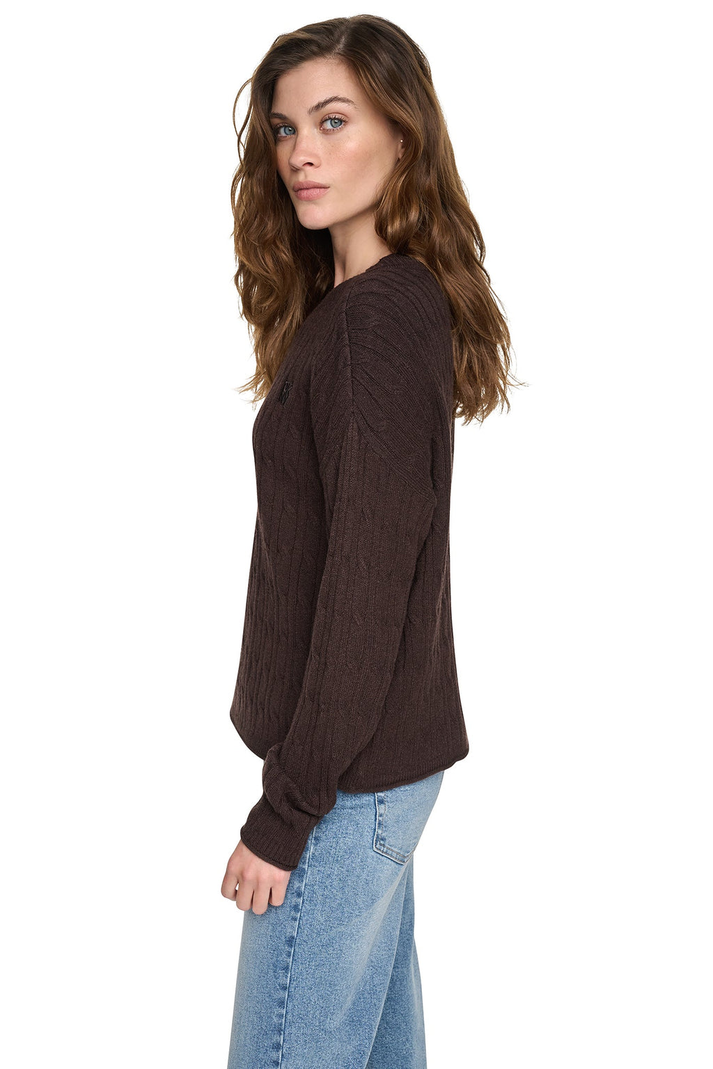CABLE KNIT SWEATER