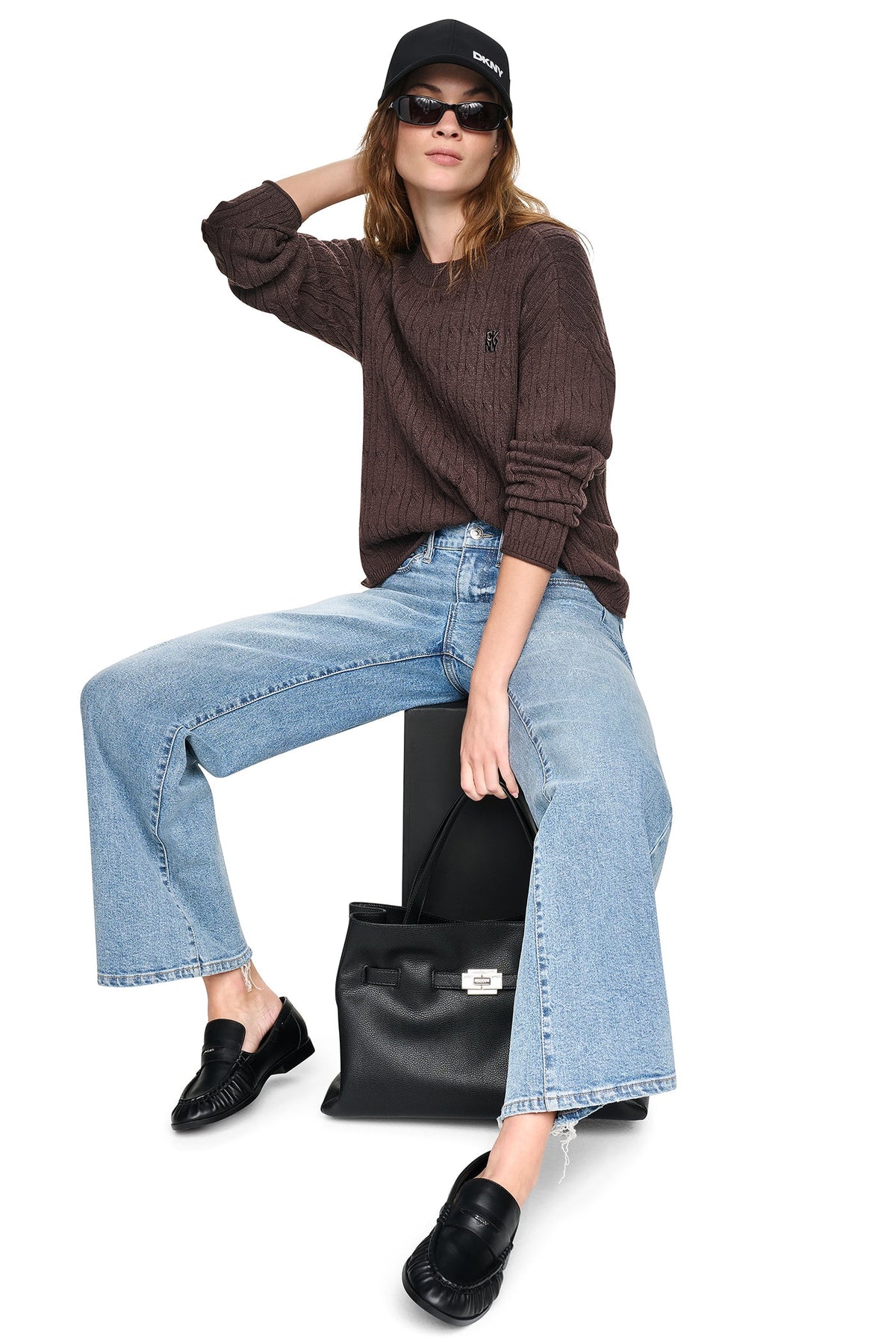 CABLE KNIT SWEATER