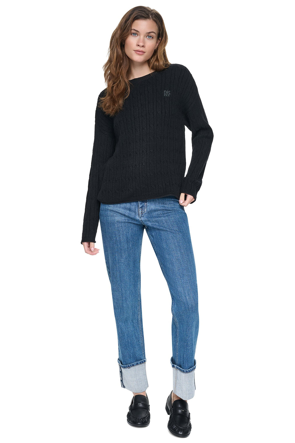 CABLE KNIT SWEATER
