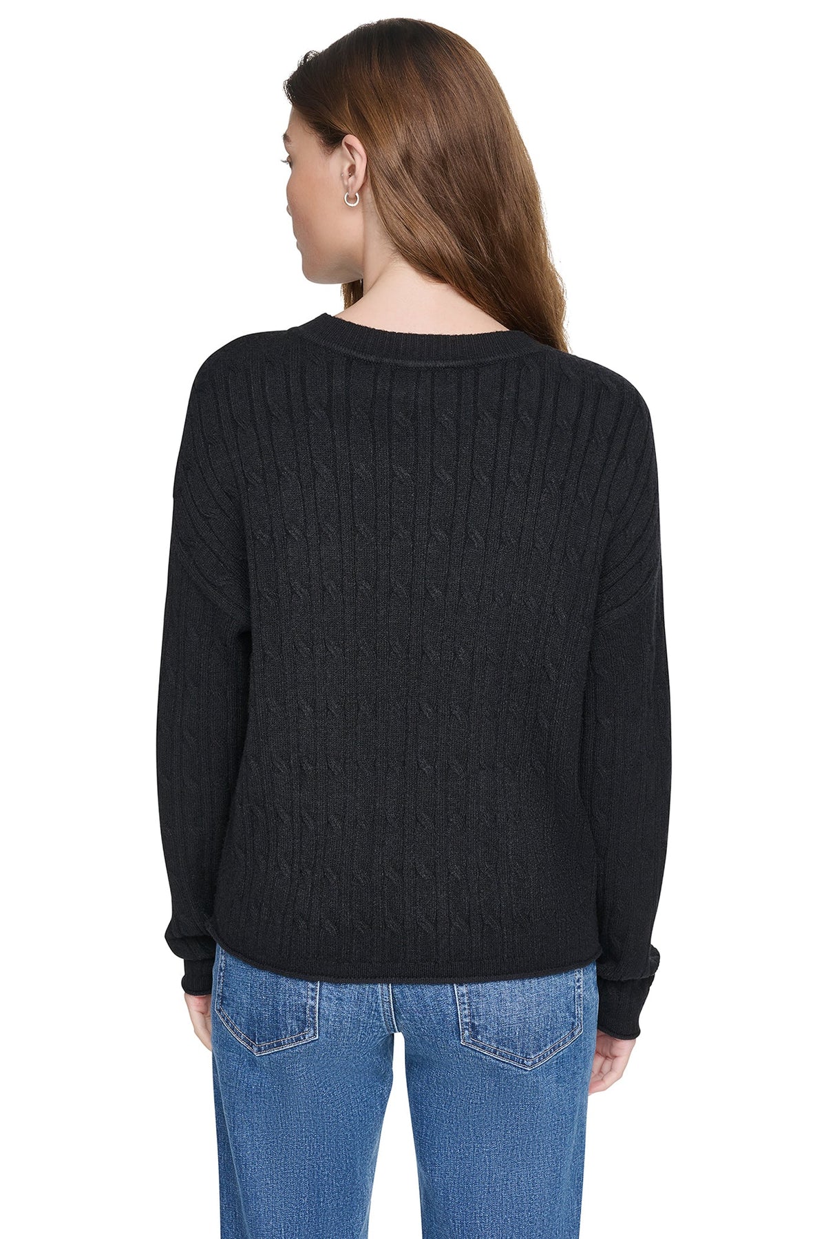CABLE KNIT SWEATER