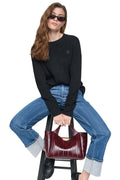 CABLE KNIT SWEATER