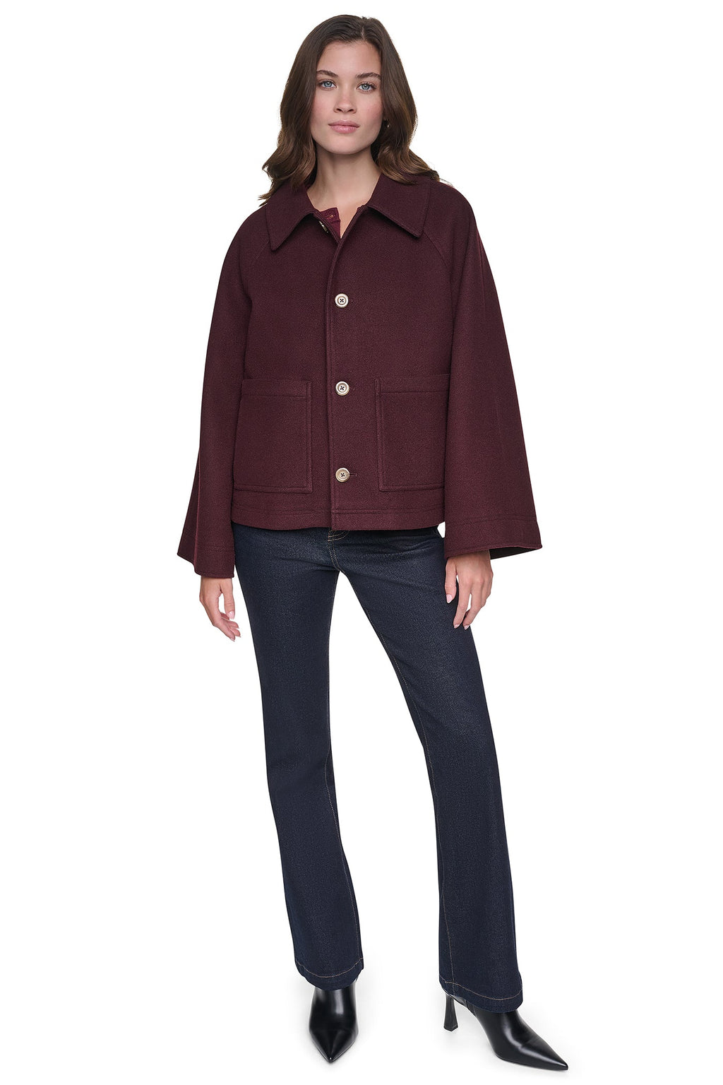 SHORT SWING COAT