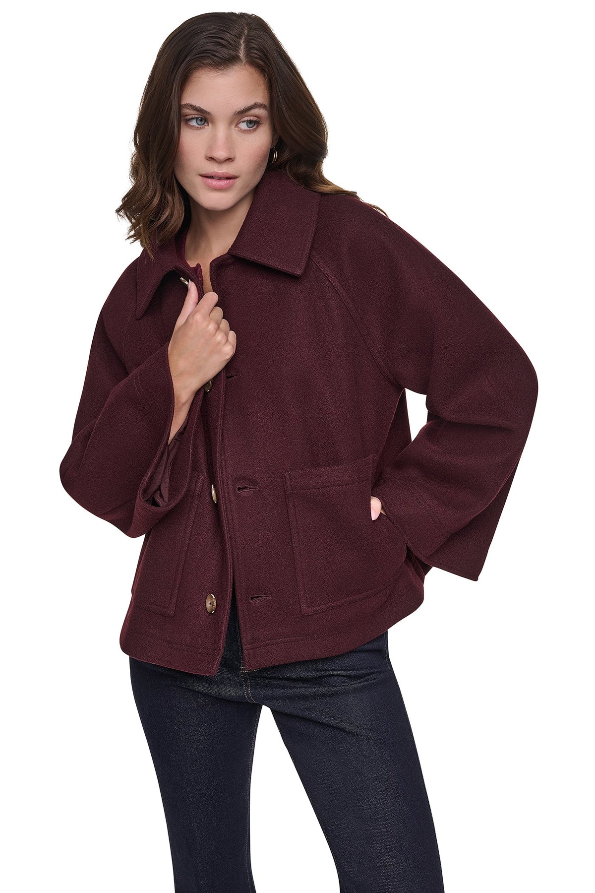 SHORT SWING COAT