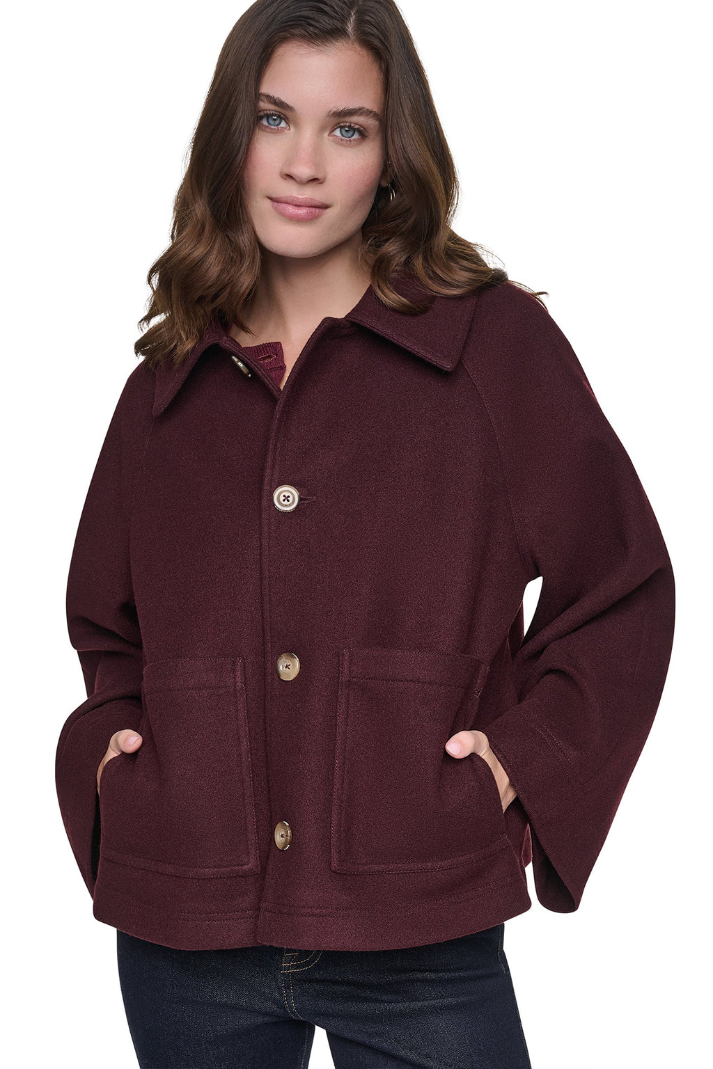 SHORT SWING COAT