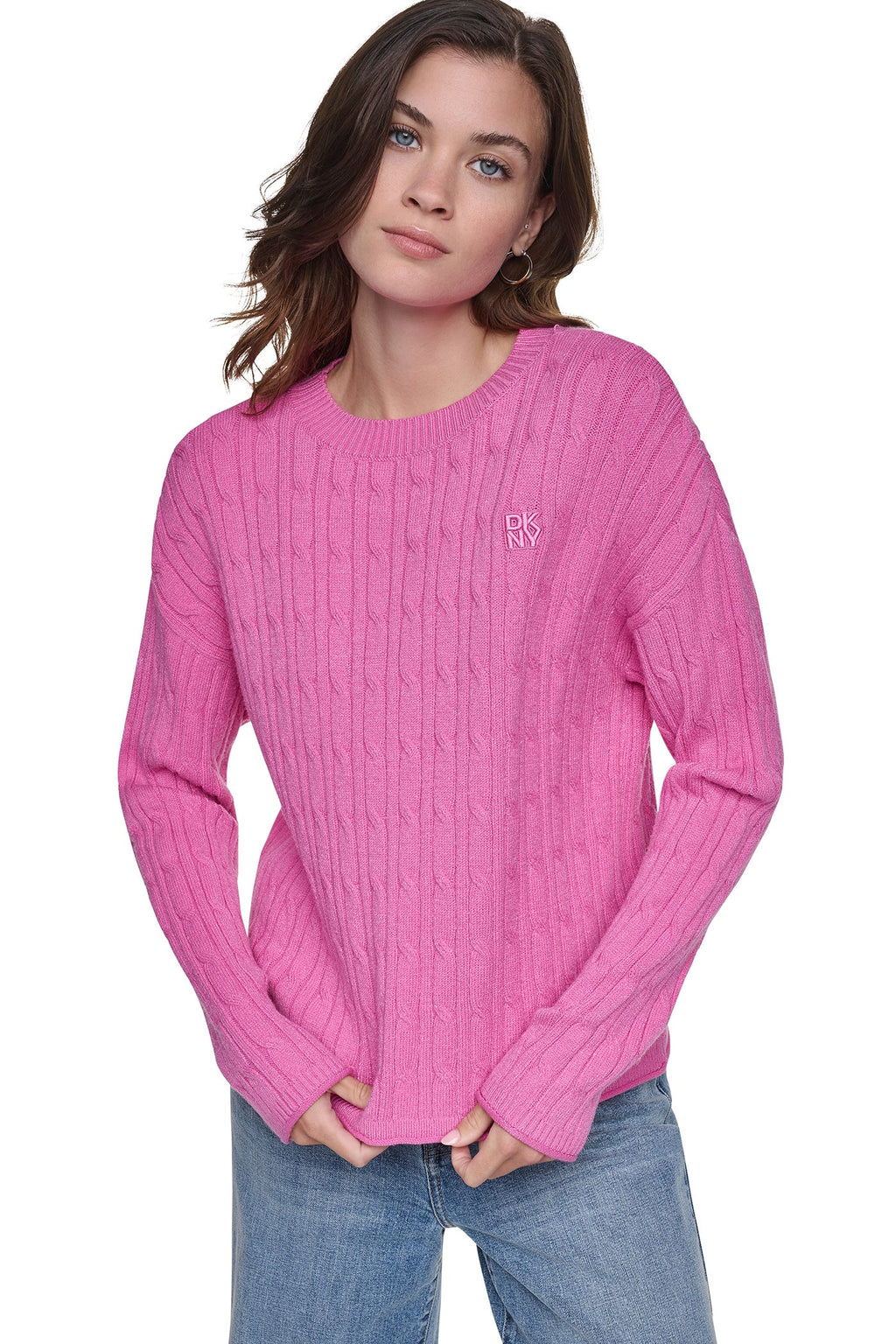 CABLE KNIT SWEATER