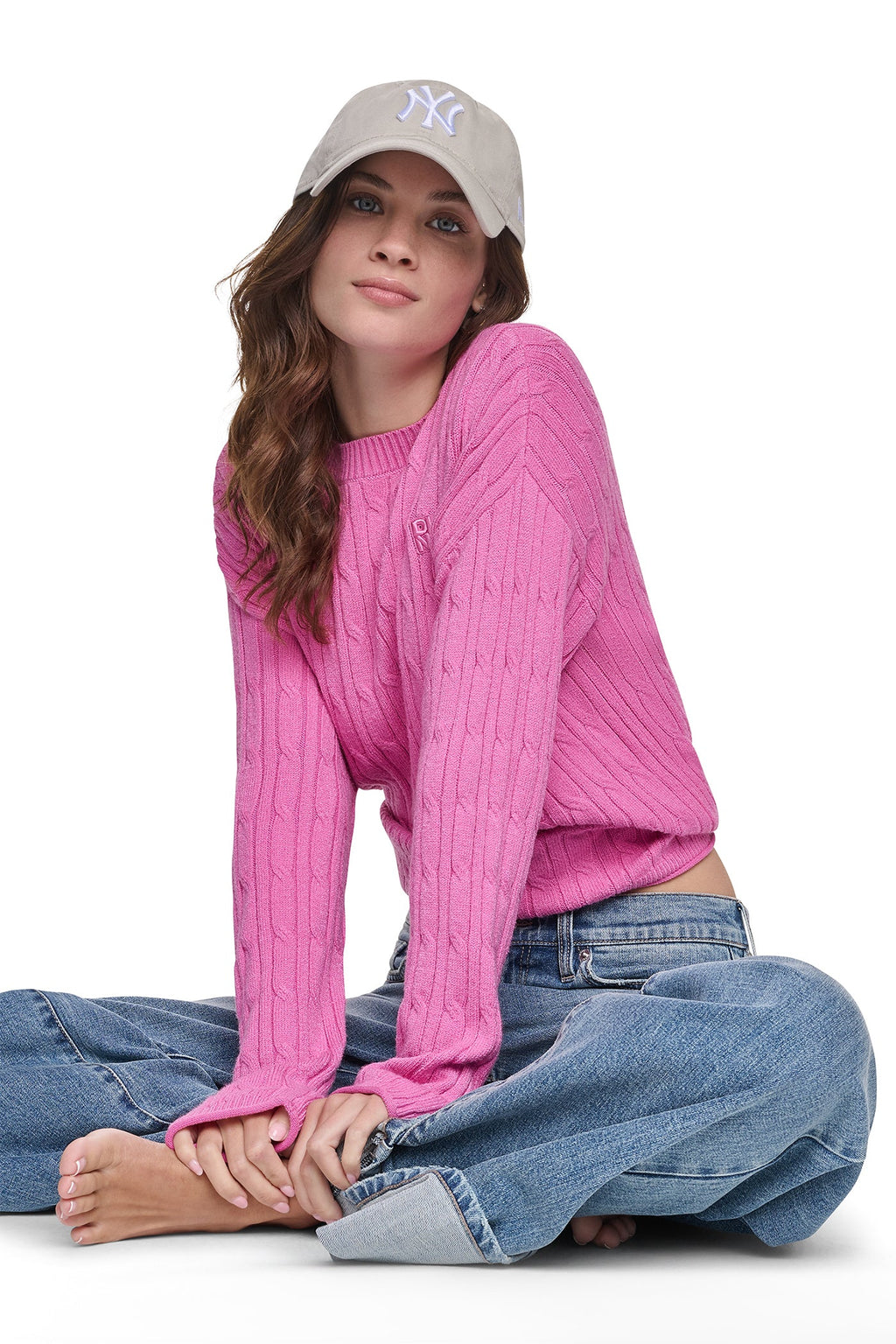 CABLE KNIT SWEATER