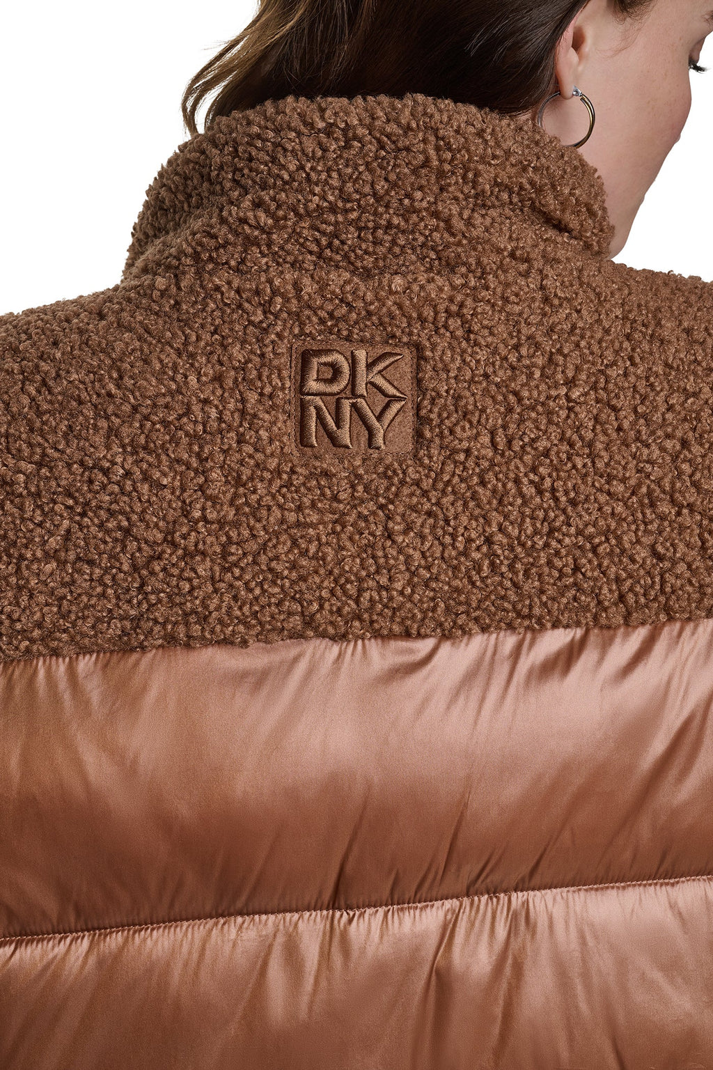 SHERPA MIX MOCK NECK VEST